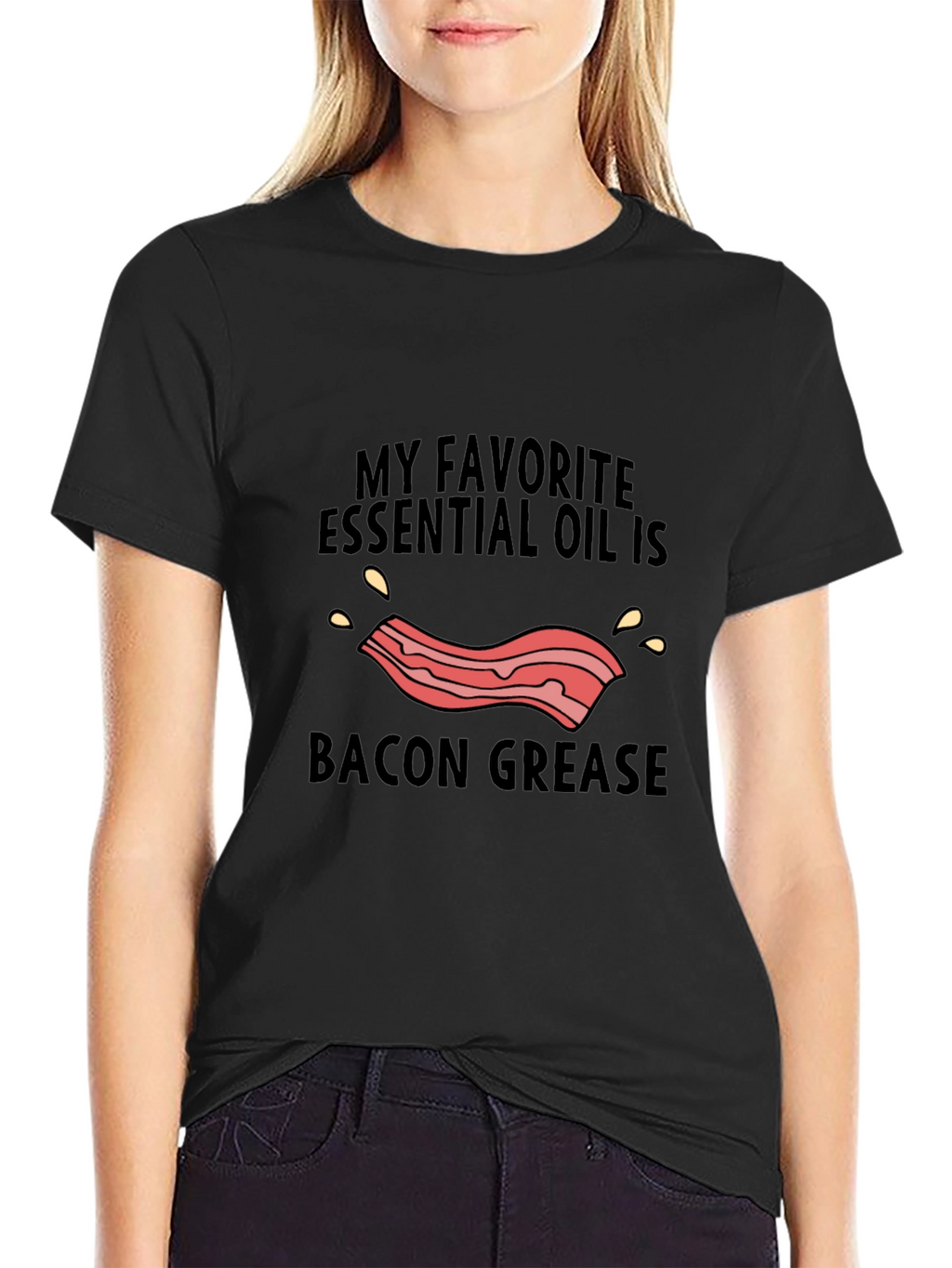 Bacon Grease Essential Oil Graphic Tee