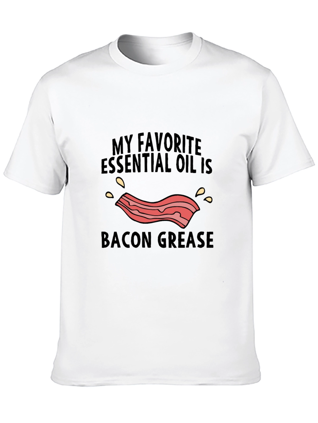 Bacon Grease Essential Oil Graphic Tee