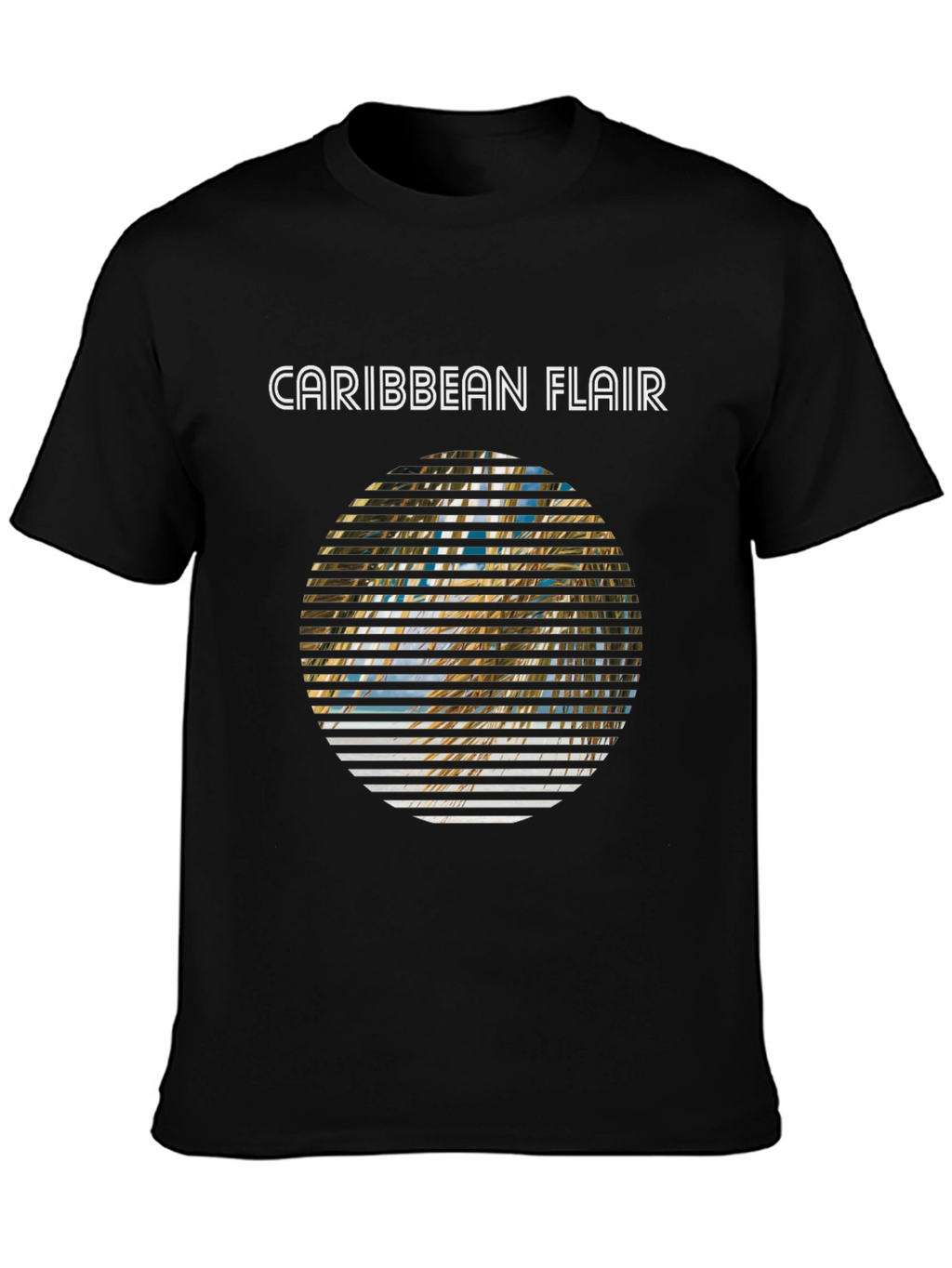 Caribbean Flair Graphic T-Shirt