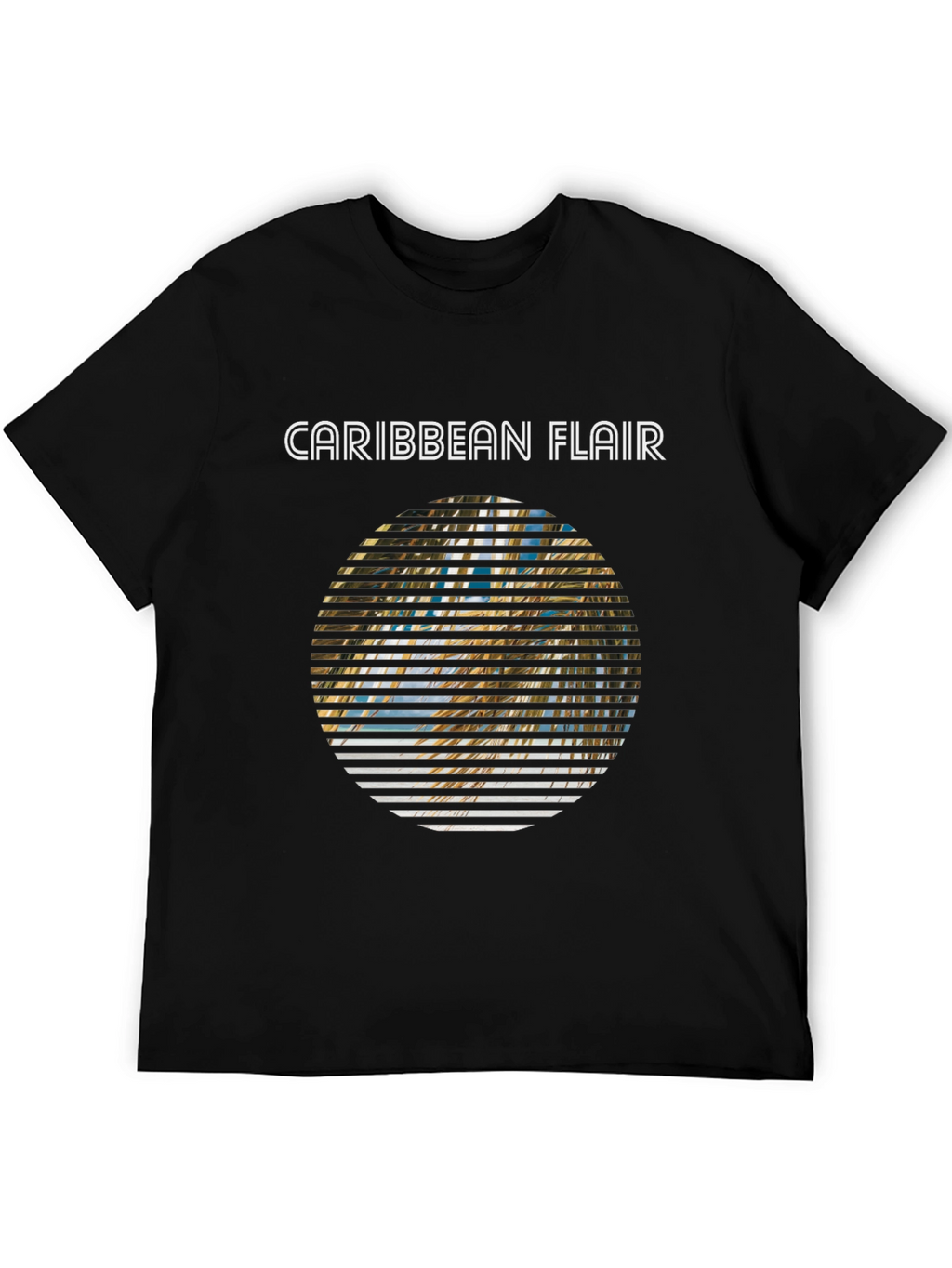 Caribbean Flair Graphic T-Shirt