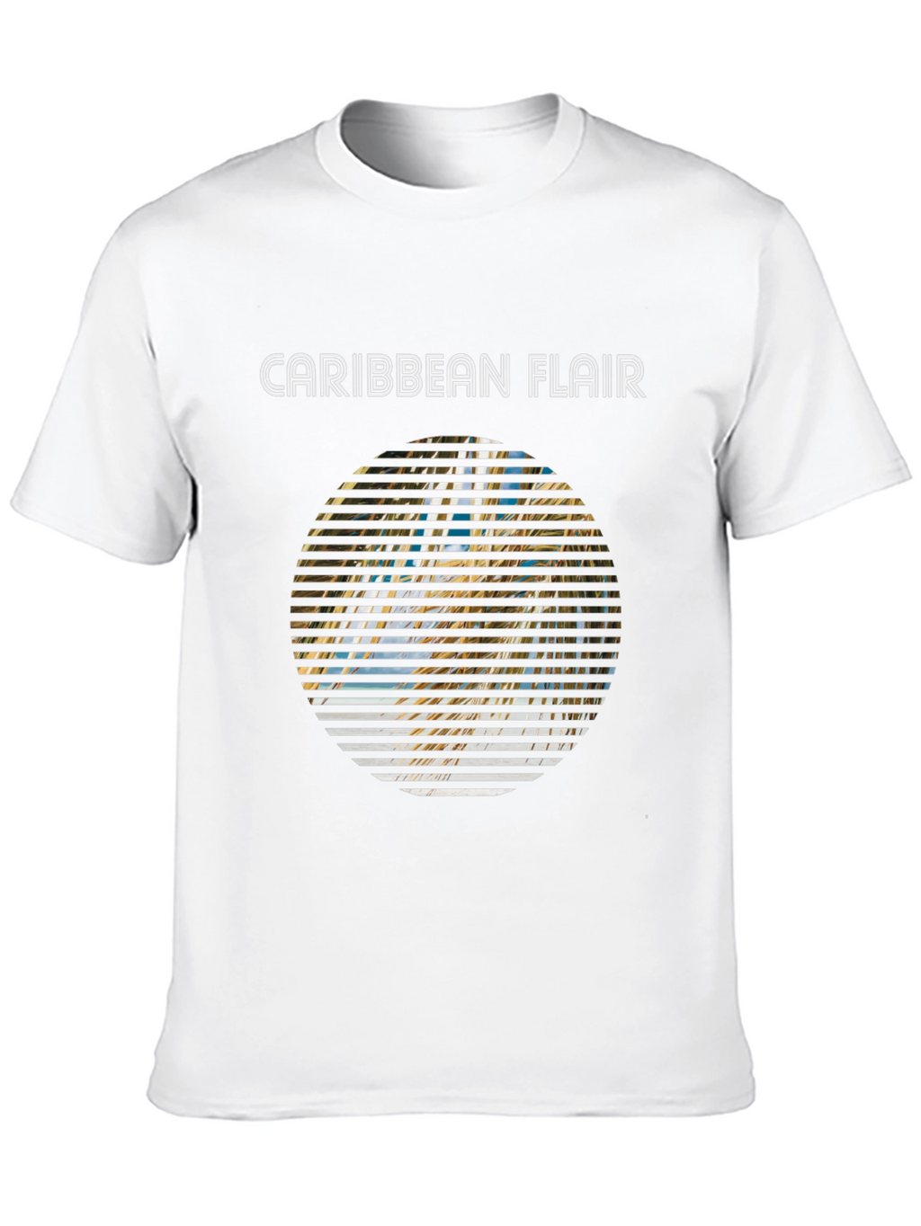 Caribbean Flair Graphic T-Shirt