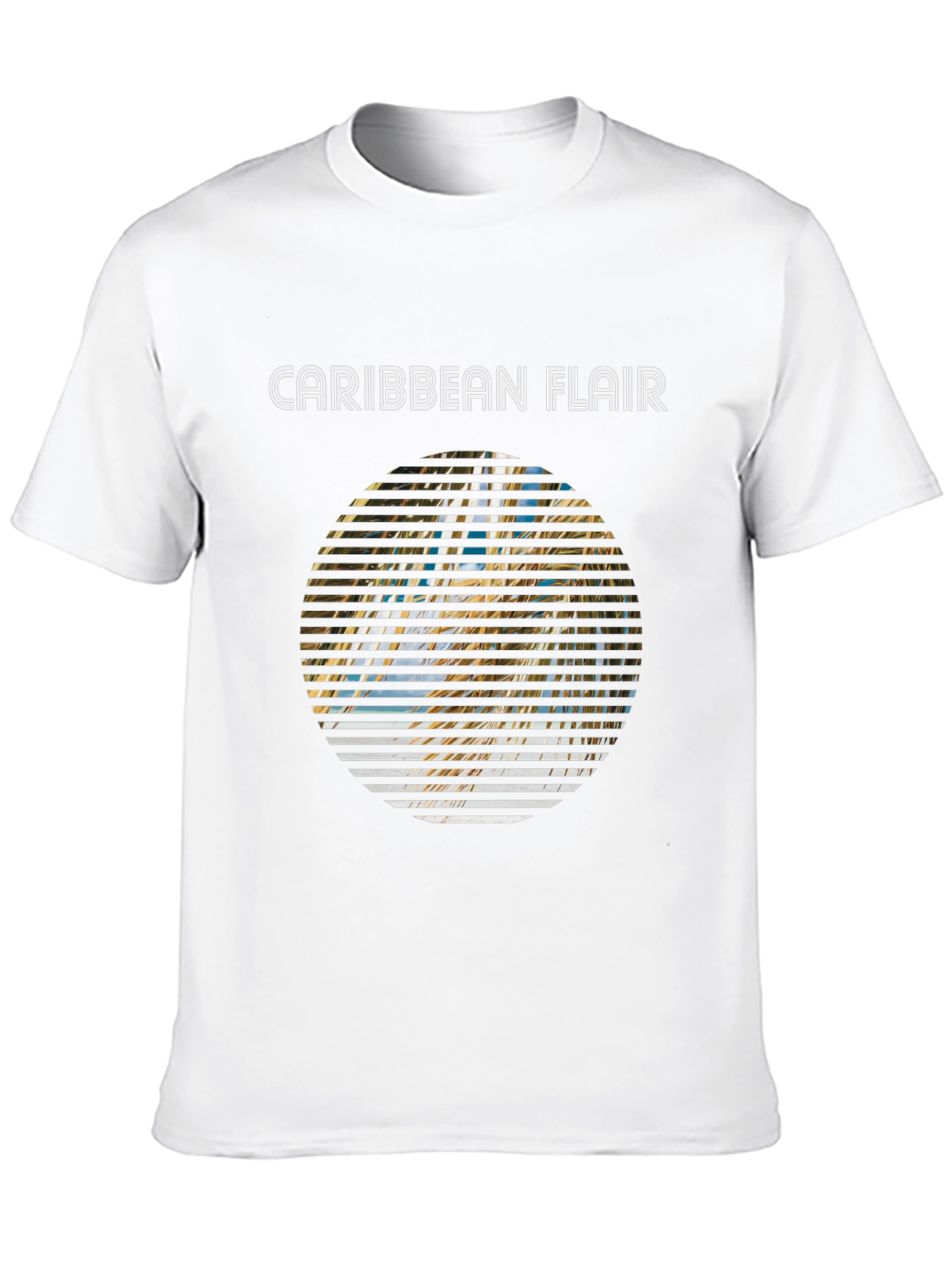 Caribbean Flair Graphic T-Shirt