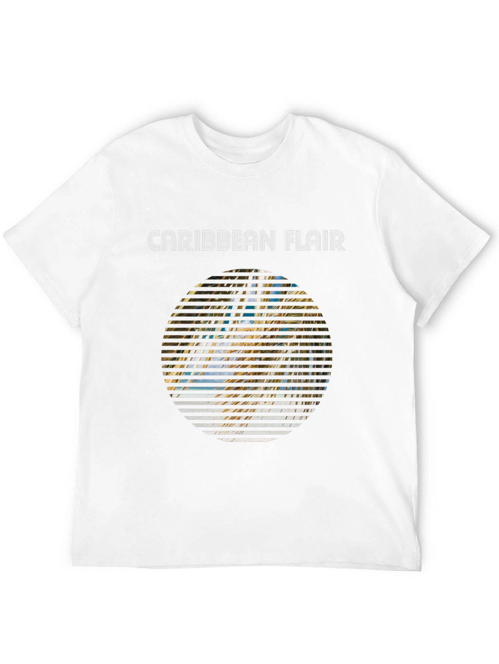 Caribbean Flair Graphic T-Shirt