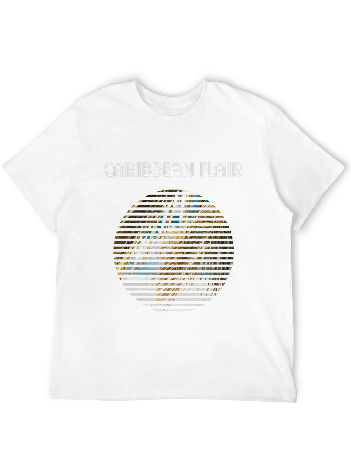 Caribbean Flair Graphic T-Shirt