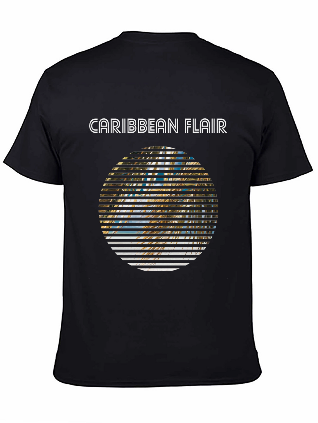 Caribbean Flair Graphic T-Shirt