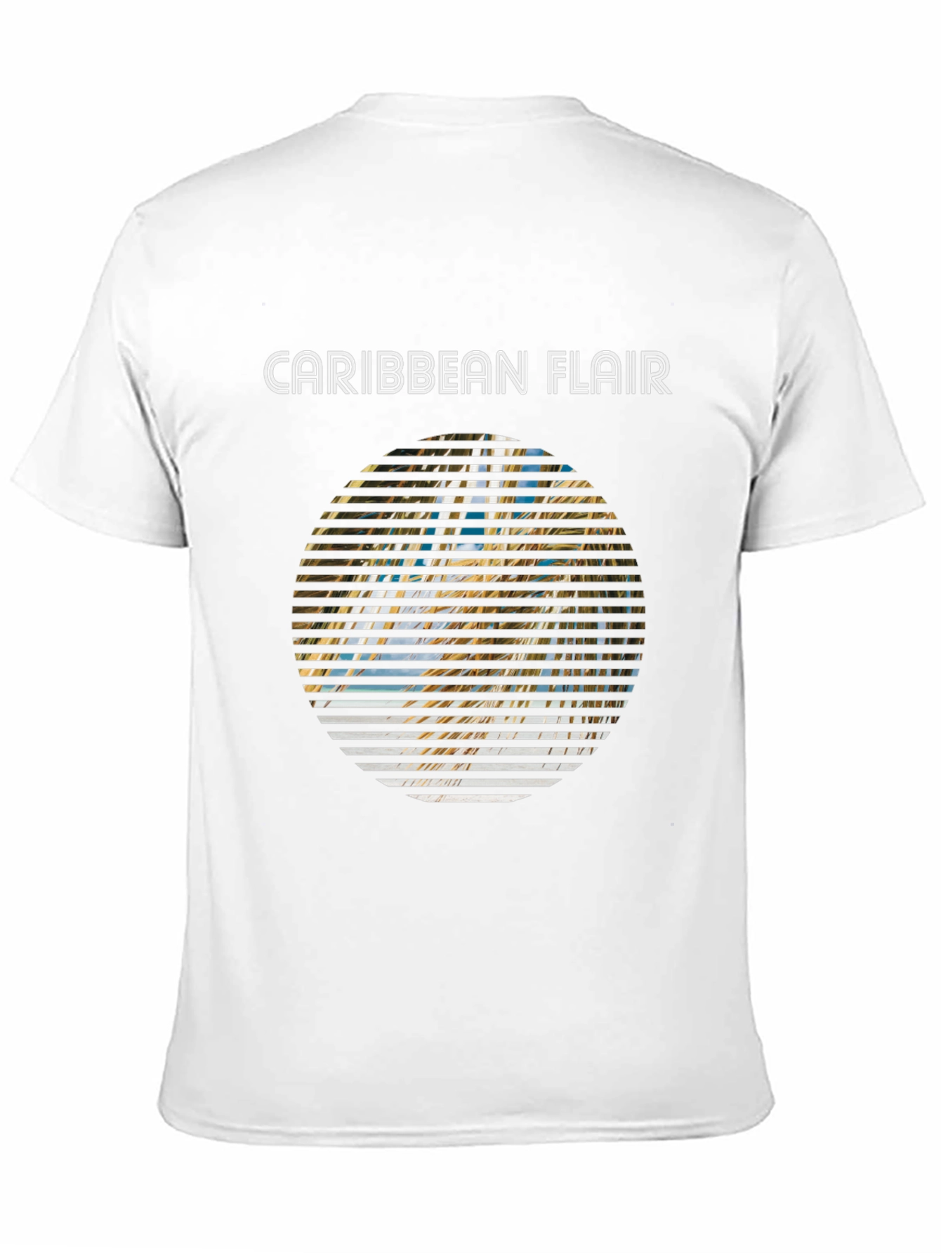 Caribbean Flair Graphic T-Shirt