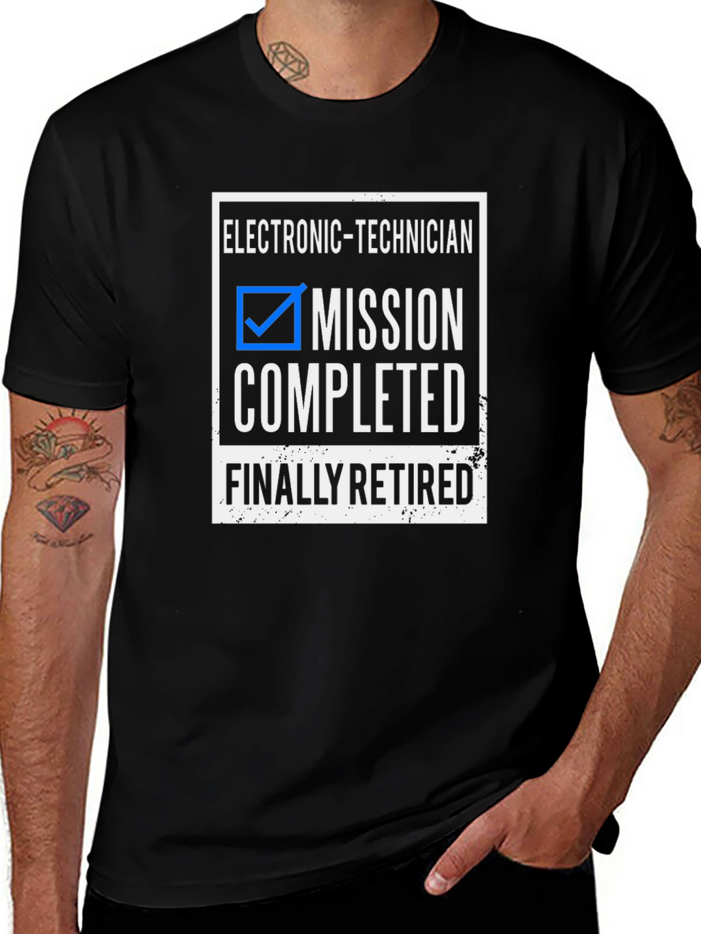 Electronic Technician Retired T-Shirt