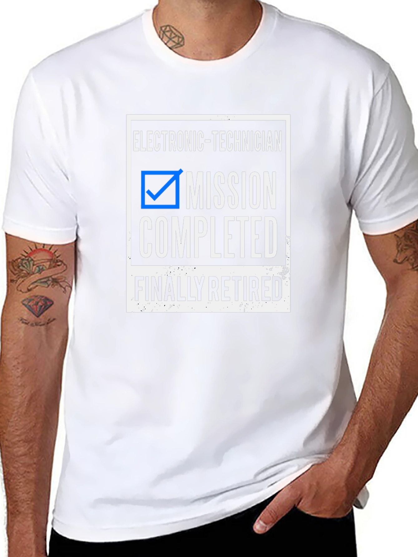 Electronic Technician Retired T-Shirt