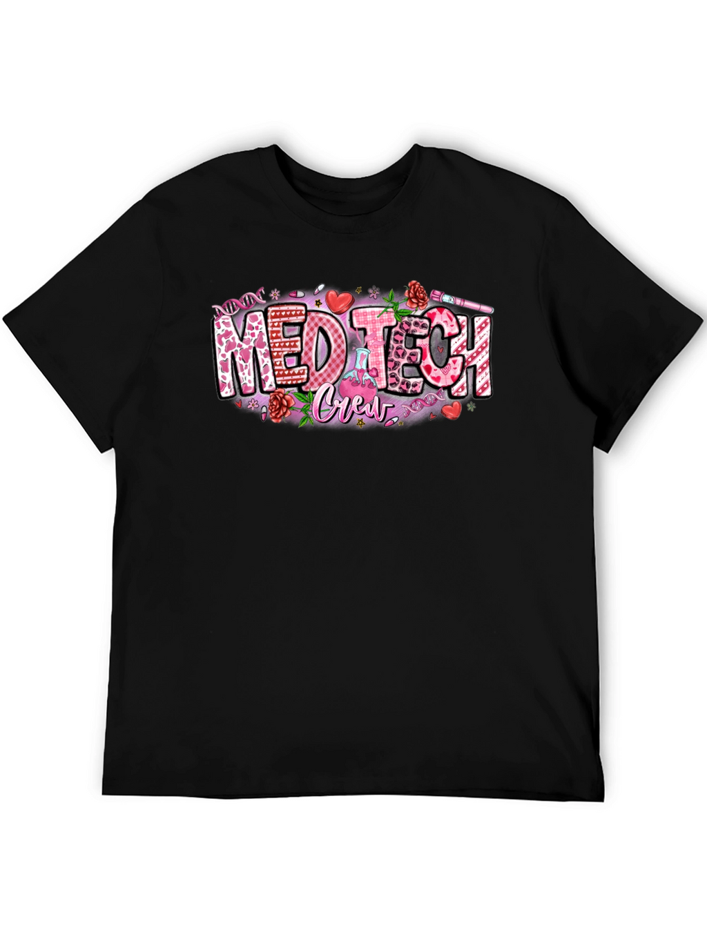 Med Tech Crew Valentines Day T-Shirt