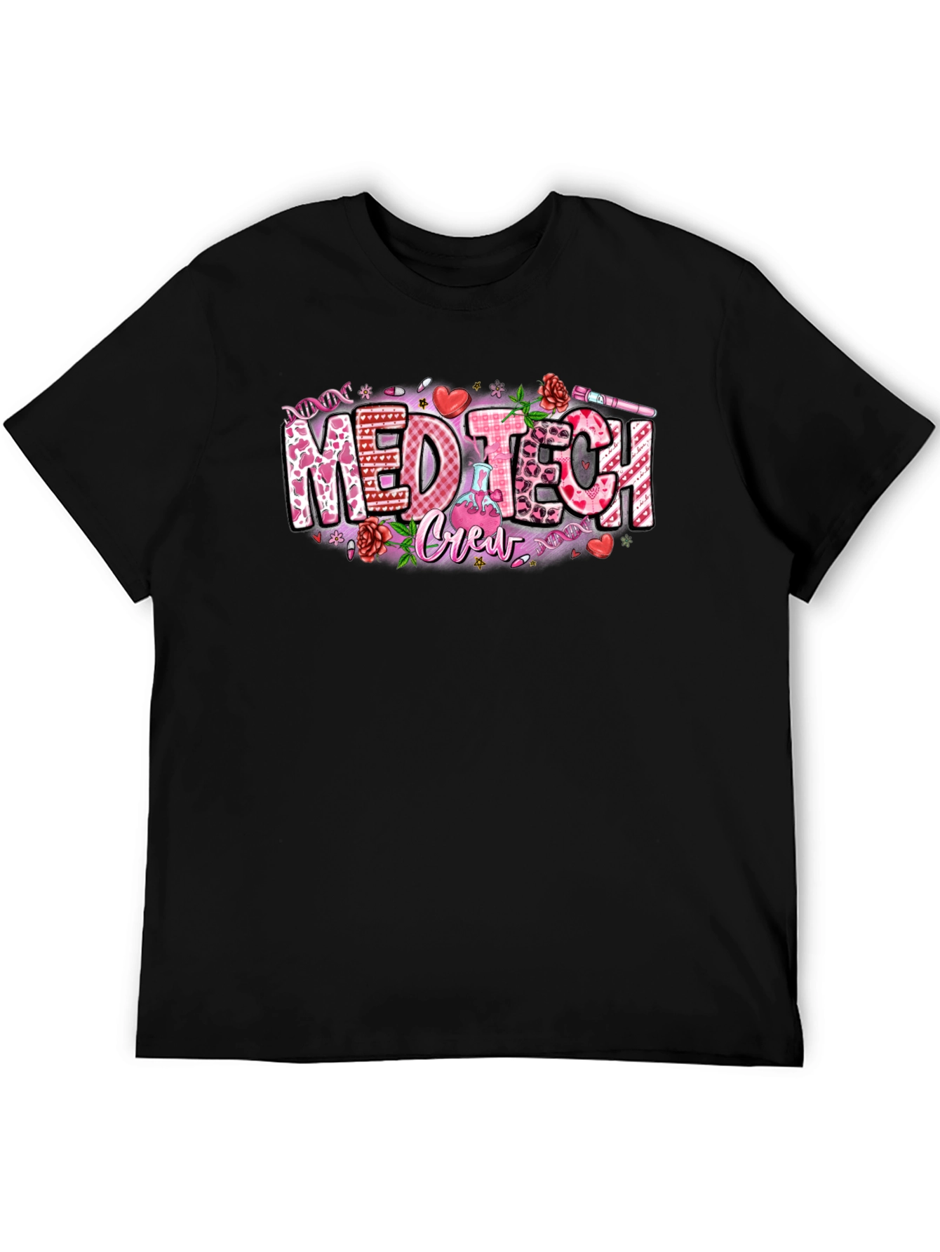 Med Tech Crew Valentines Day T-Shirt