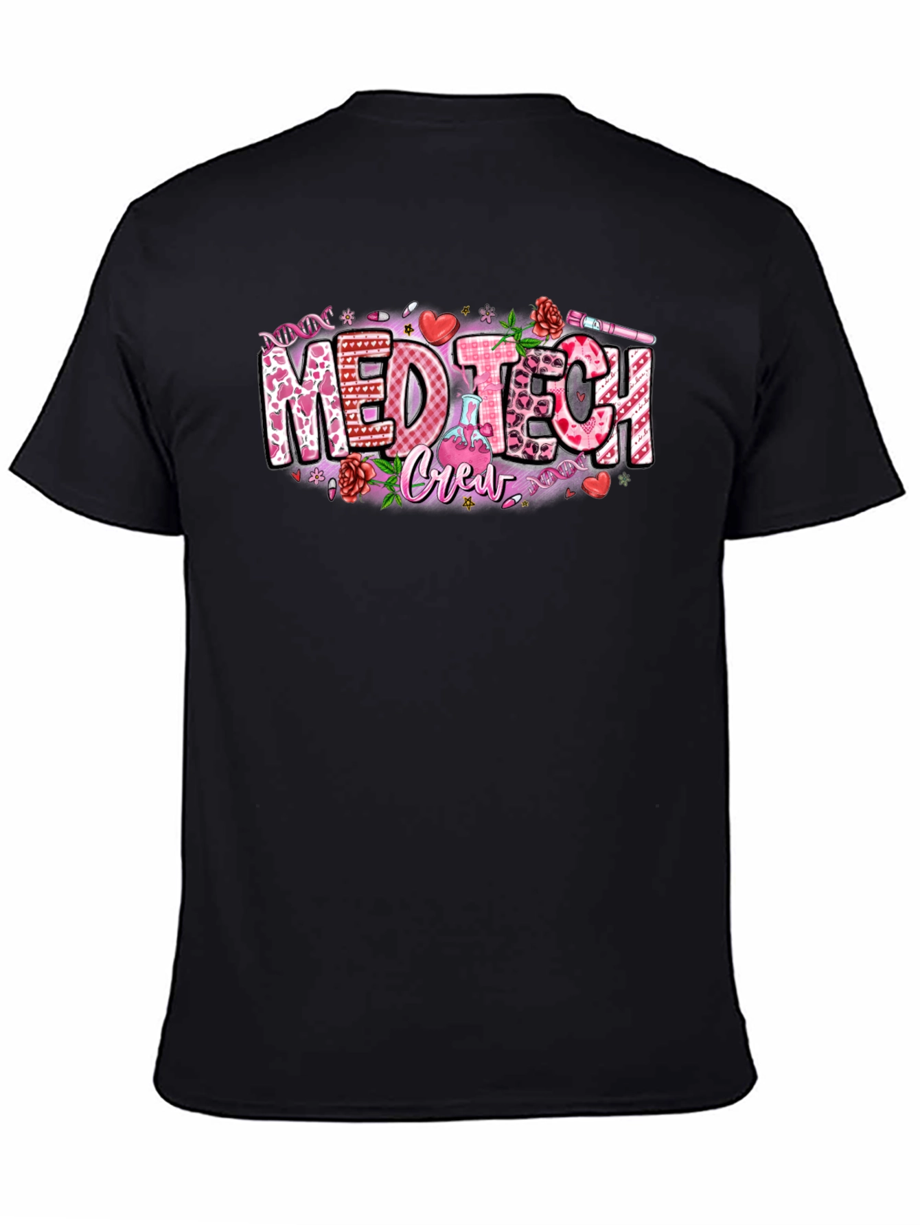 Med Tech Crew Valentines Day T-Shirt