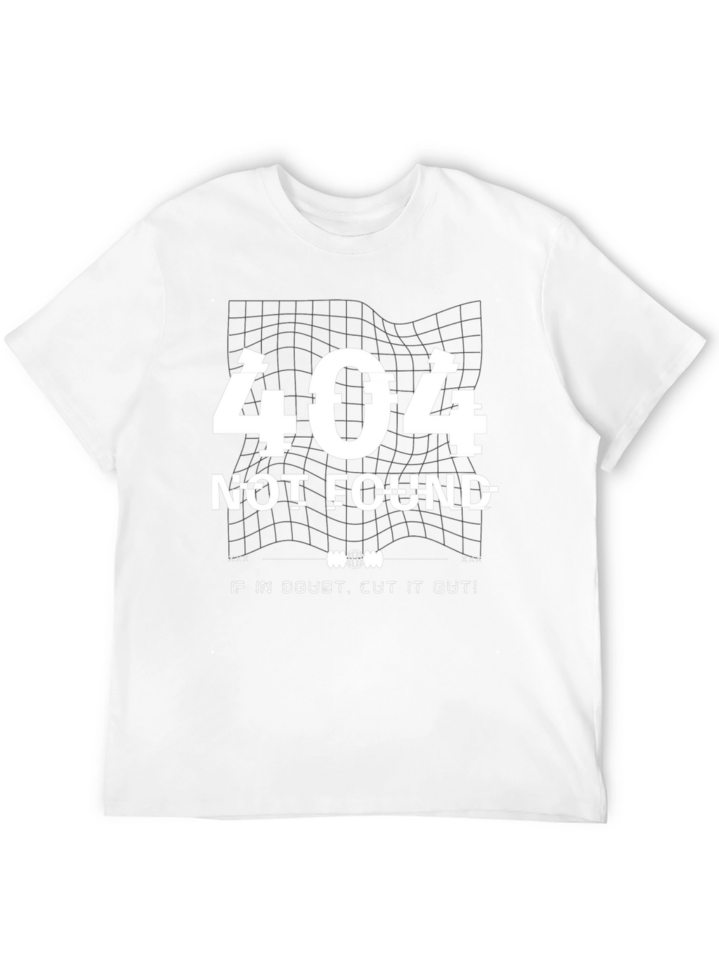 404 Not Found Graphic T-Shirt - Black