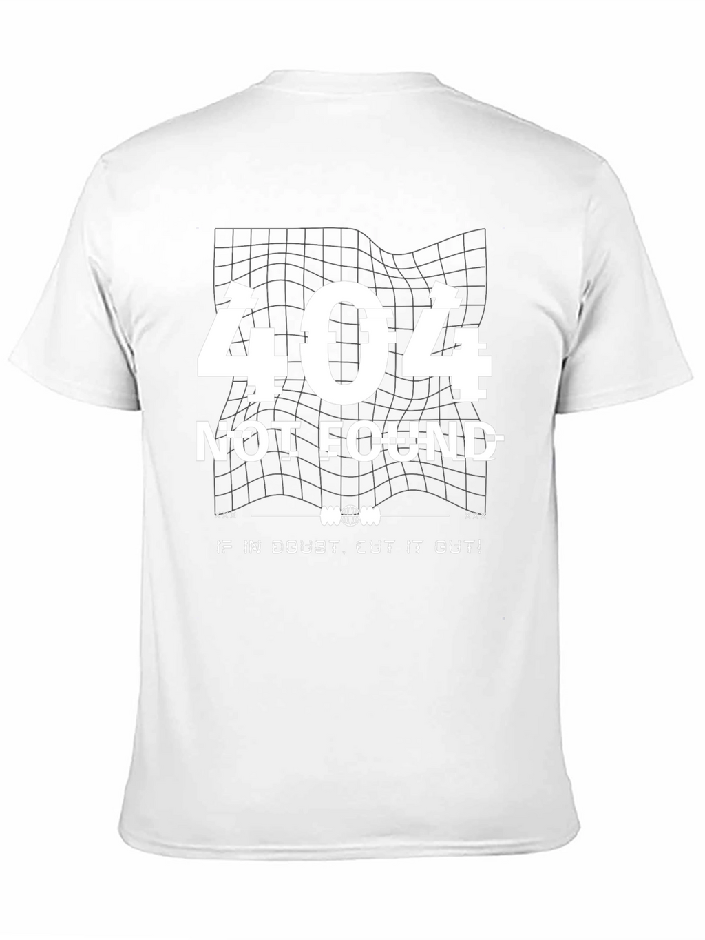 404 Not Found Graphic T-Shirt - Black
