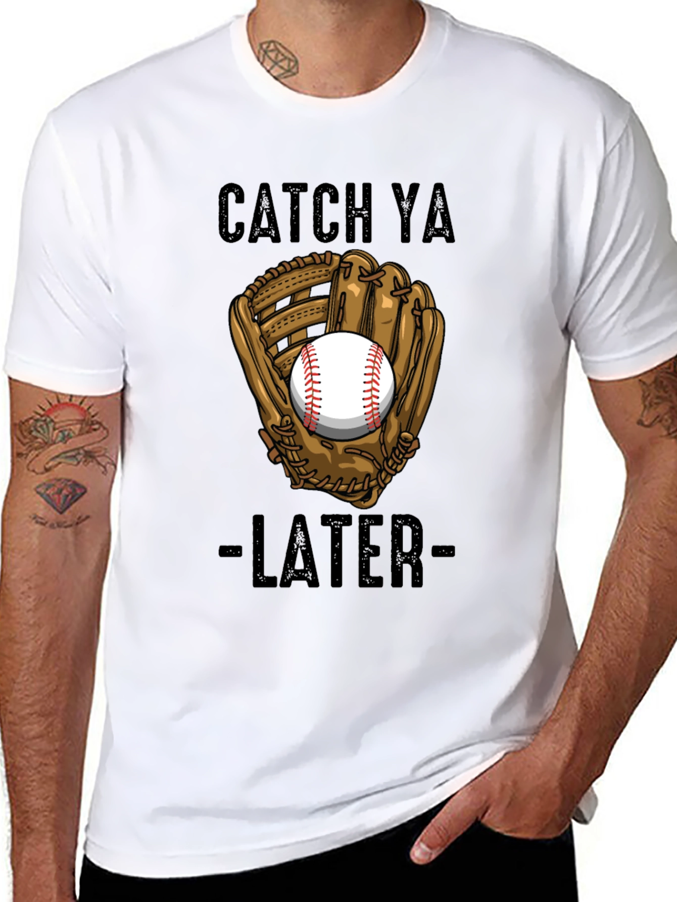 Catch Ya Later Baseball T-Shirt