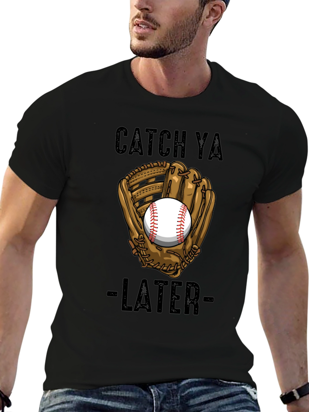 Catch Ya Later Baseball T-Shirt