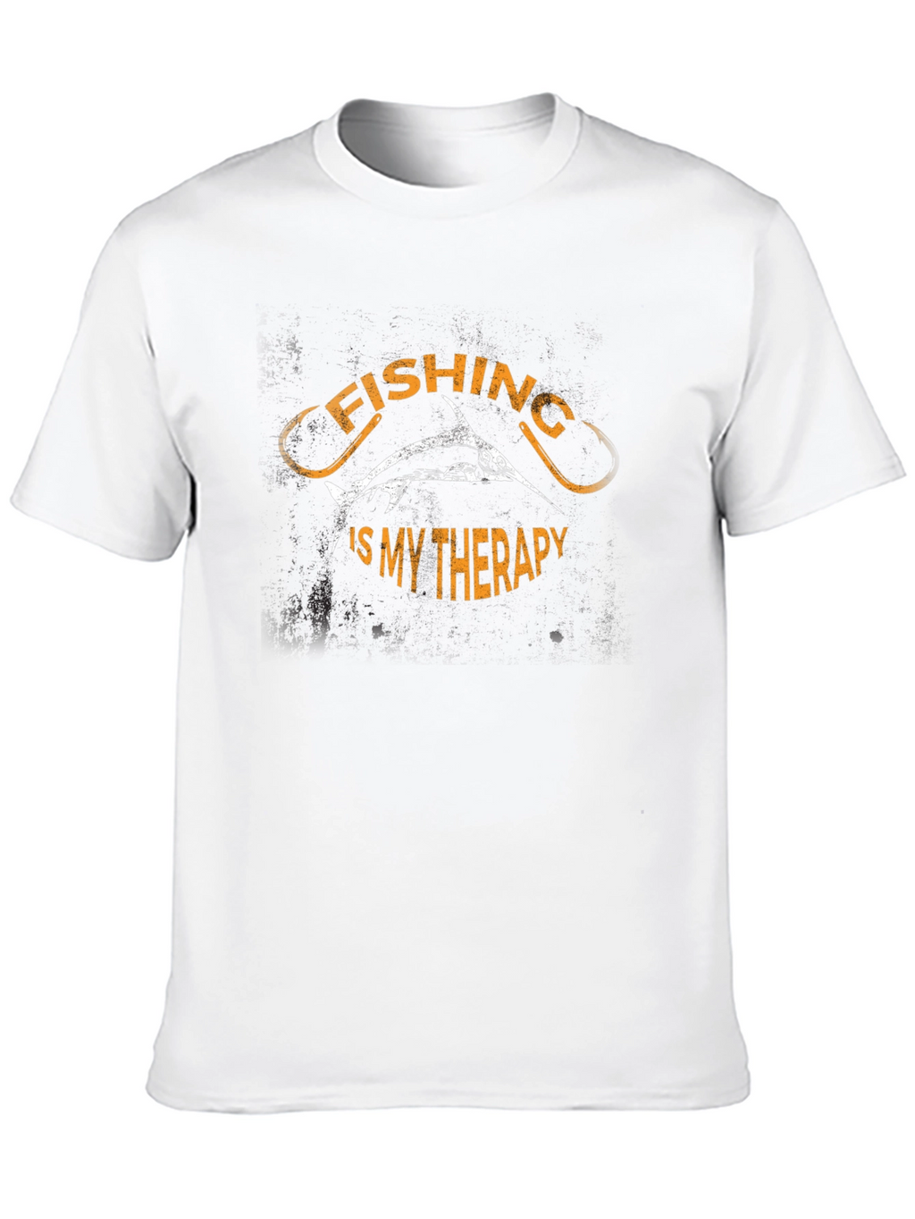 Fishing is My Therapy Graphic T-Shirt