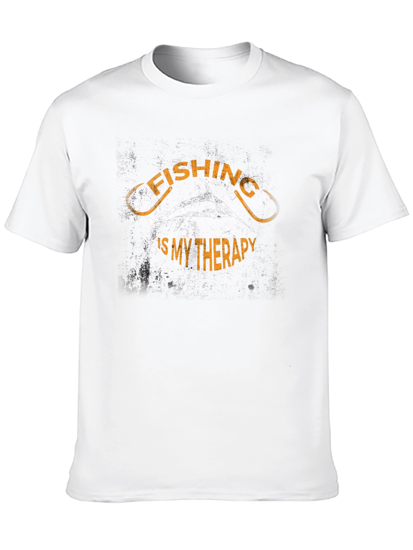 Fishing is My Therapy Graphic T-Shirt