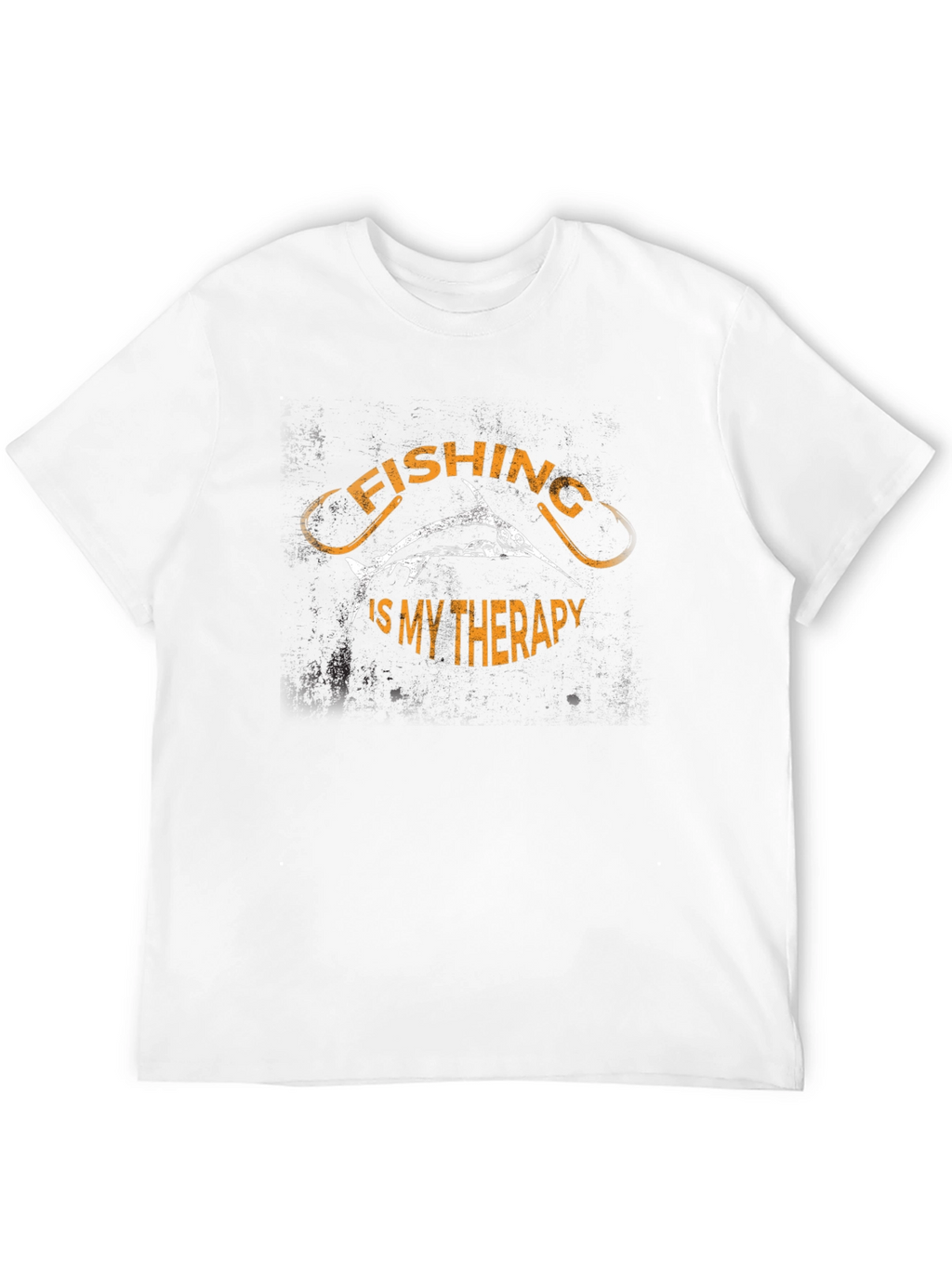 Fishing is My Therapy Graphic T-Shirt