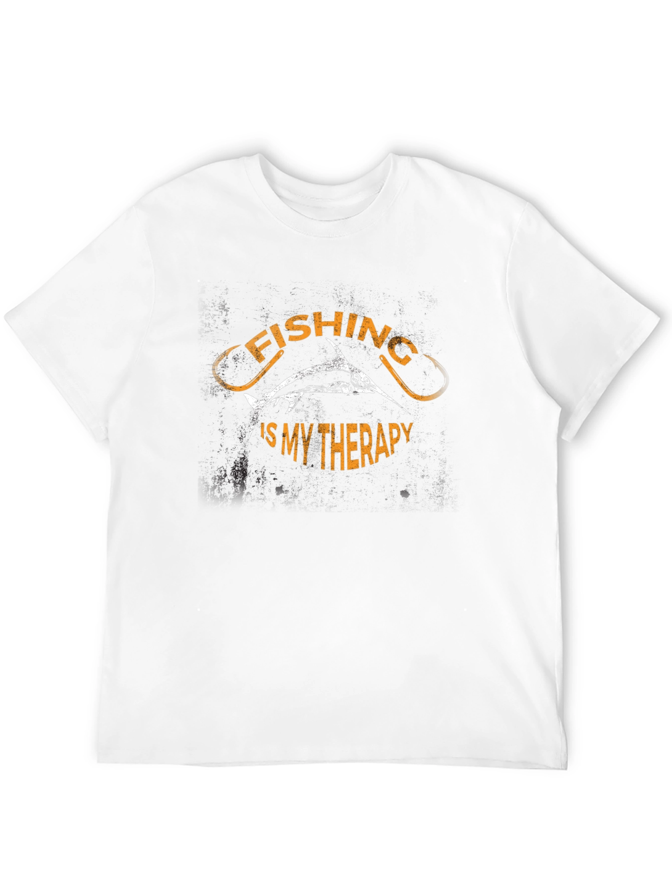 Fishing is My Therapy Graphic T-Shirt