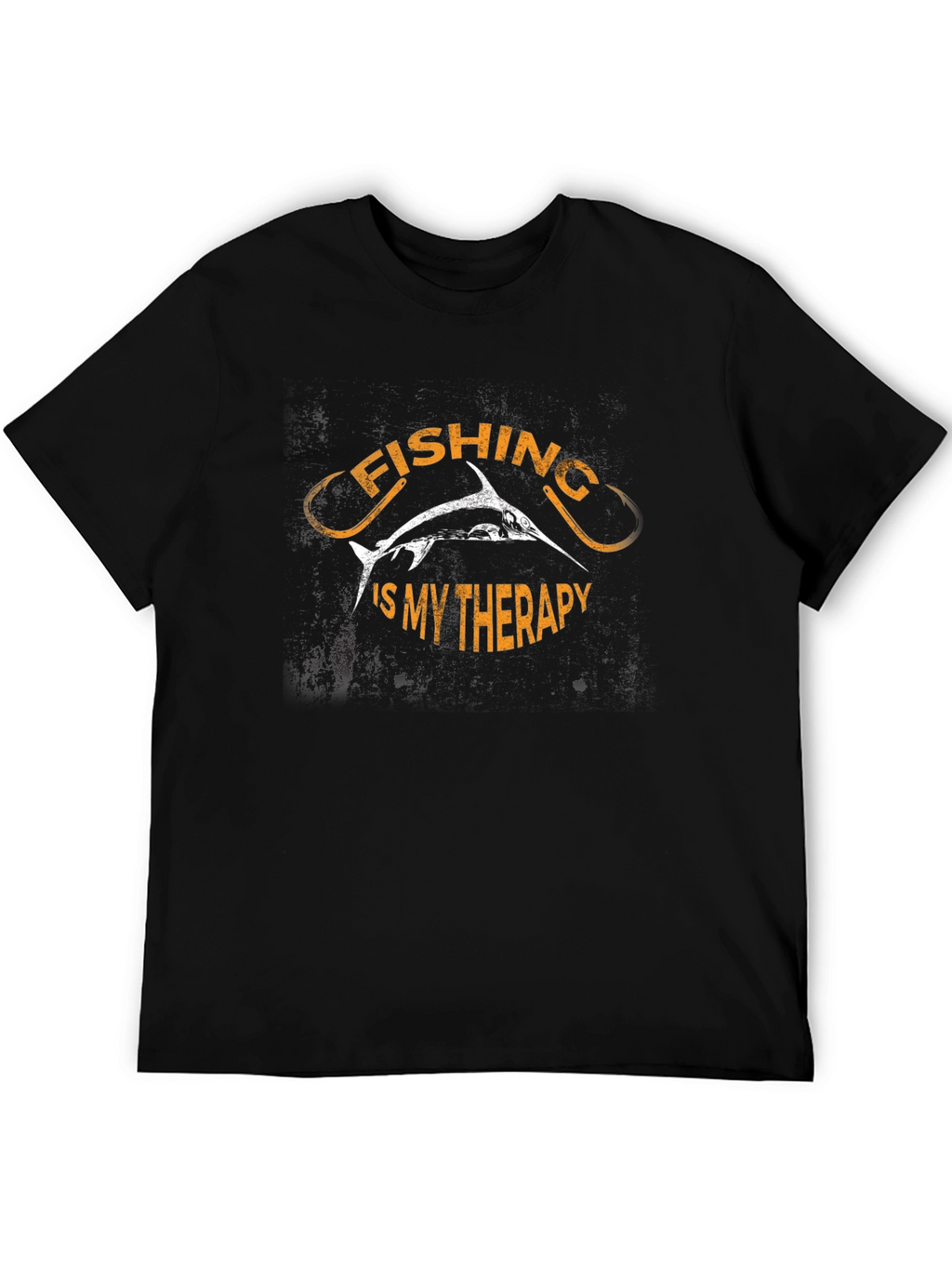 Fishing is My Therapy Graphic T-Shirt