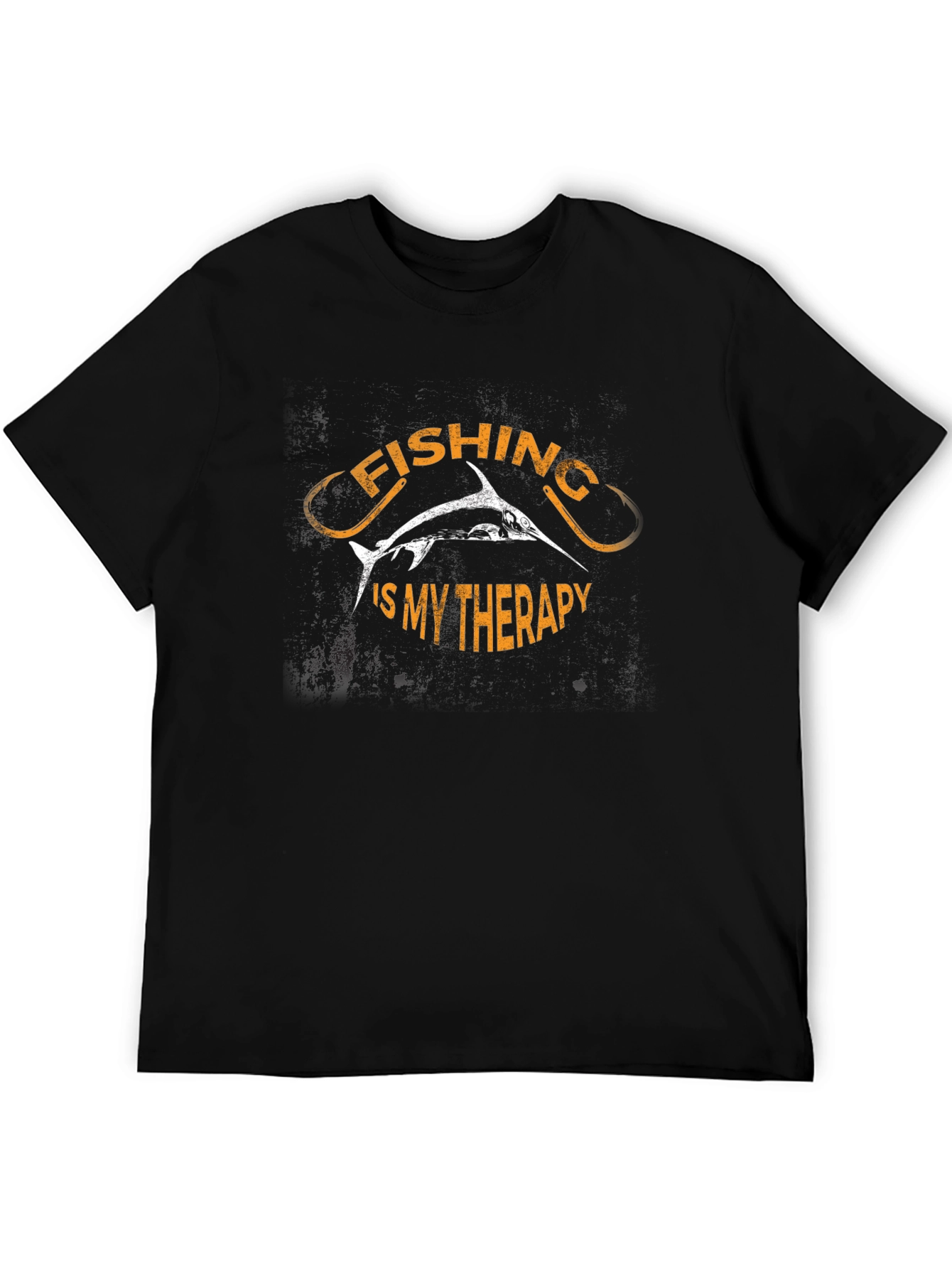 Fishing is My Therapy Graphic T-Shirt