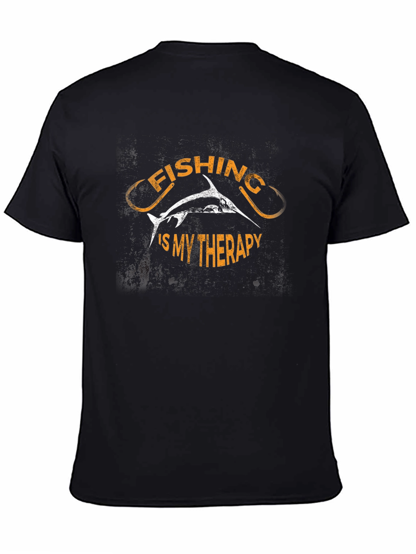 Fishing is My Therapy Graphic T-Shirt