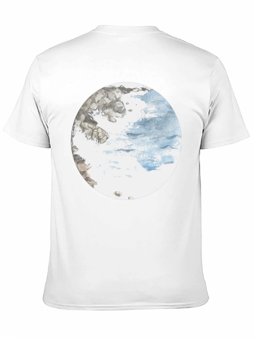 Round Seascape Graphic Tee