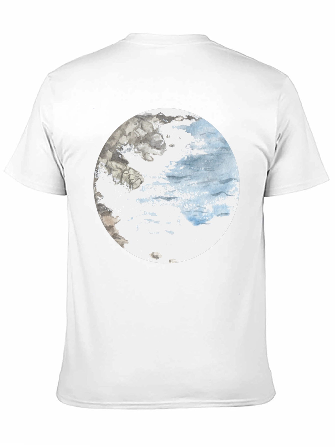 Round Seascape Graphic Tee
