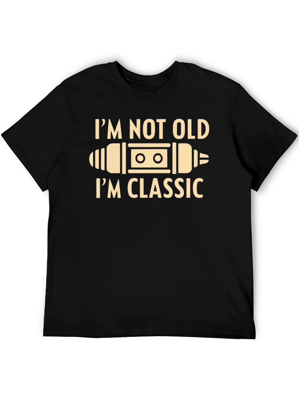 Classic Cassette Tape T-Shirt - Retro Style