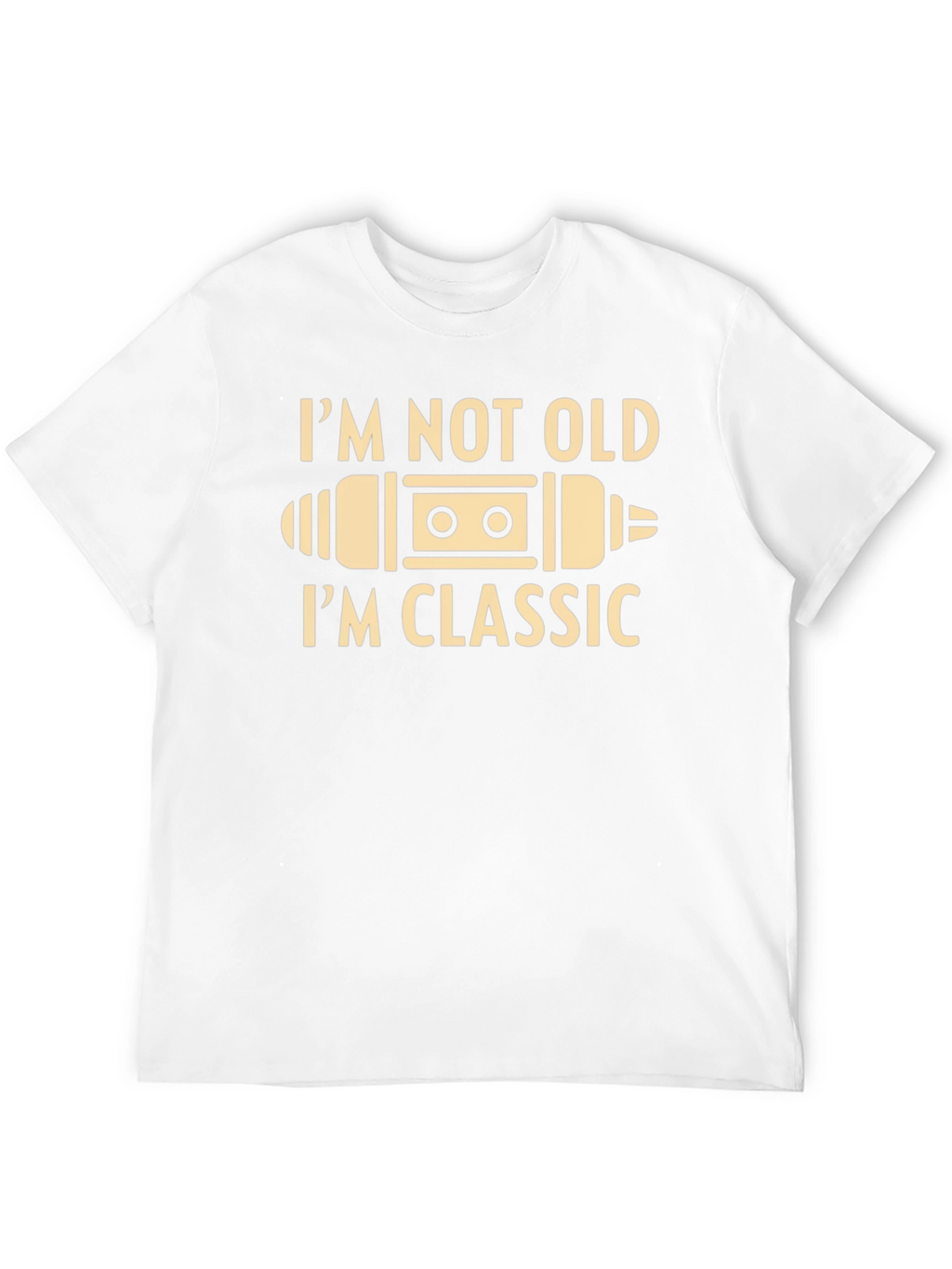 Classic Cassette Tape T-Shirt - Retro Style