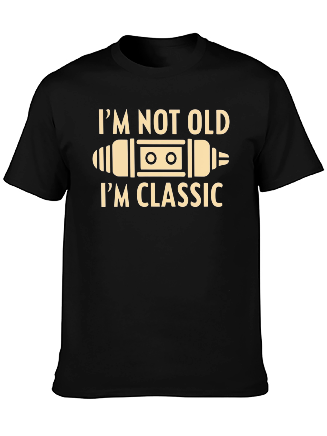 Classic Cassette Tape T-Shirt - Retro Style