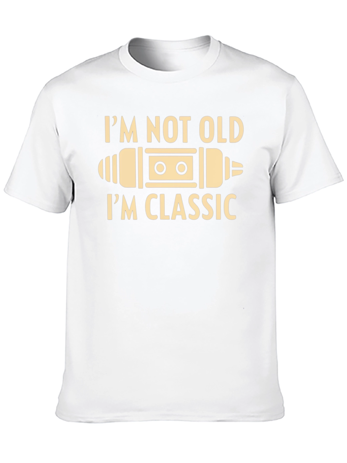 Classic Cassette Tape T-Shirt - Retro Style