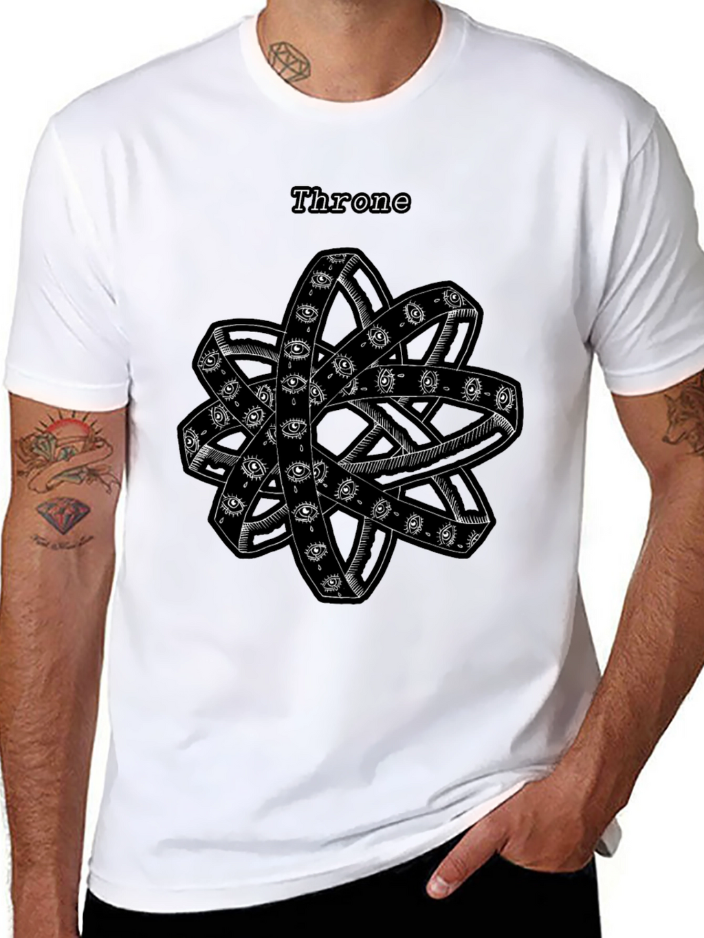 Throne Angel T-Shirt | Occult Biblically Accurate