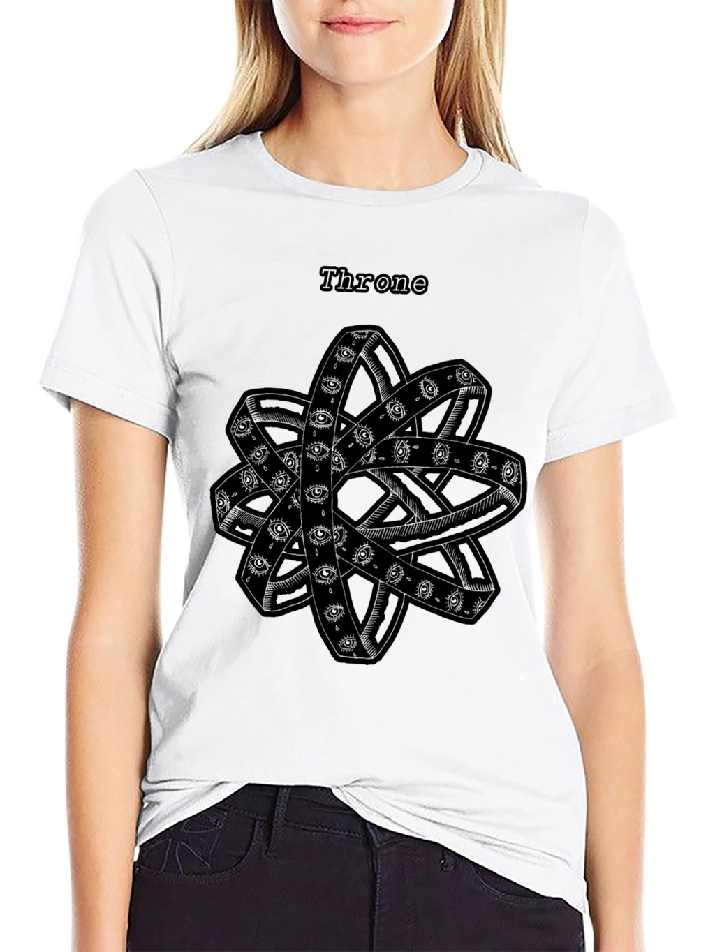 Throne Angel T-Shirt | Occult Biblically Accurate