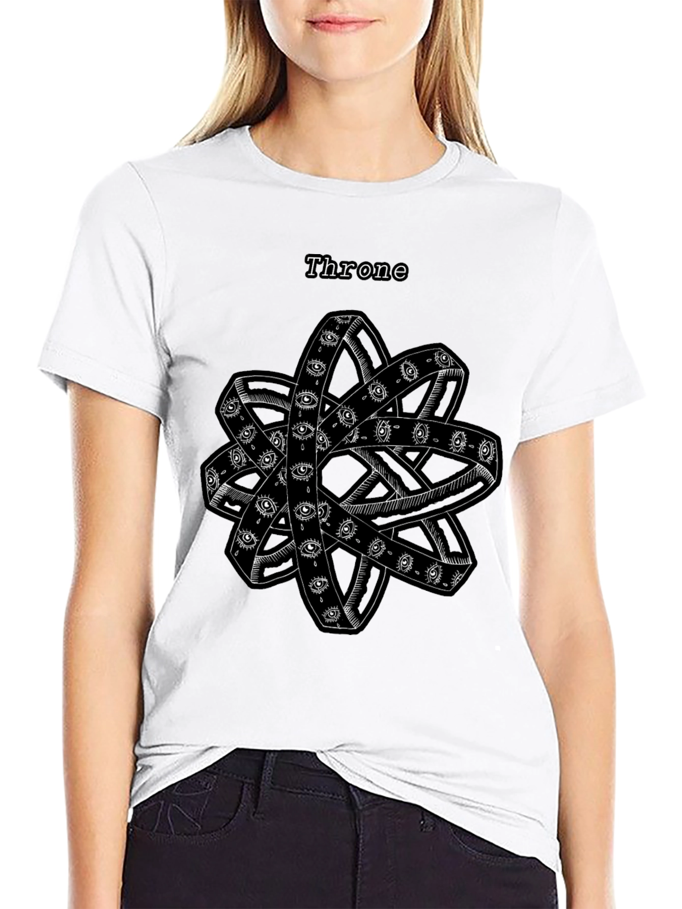 Throne Angel T-Shirt | Occult Biblically Accurate