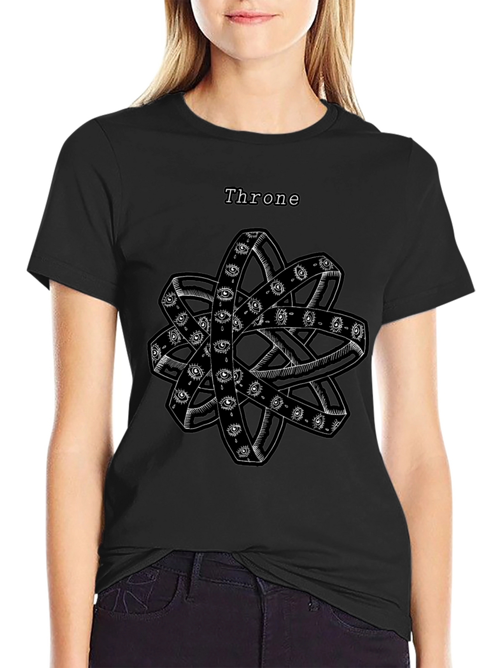 Throne Angel T-Shirt | Occult Biblically Accurate