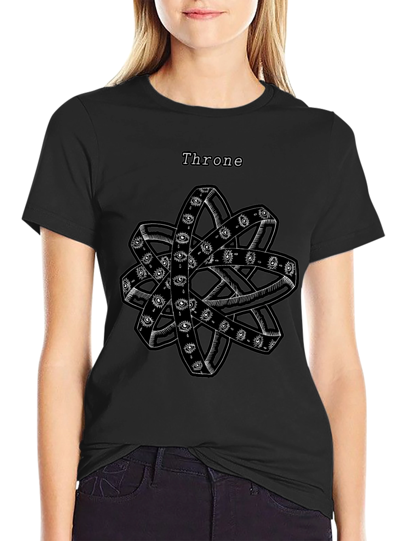 Throne Angel T-Shirt | Occult Biblically Accurate
