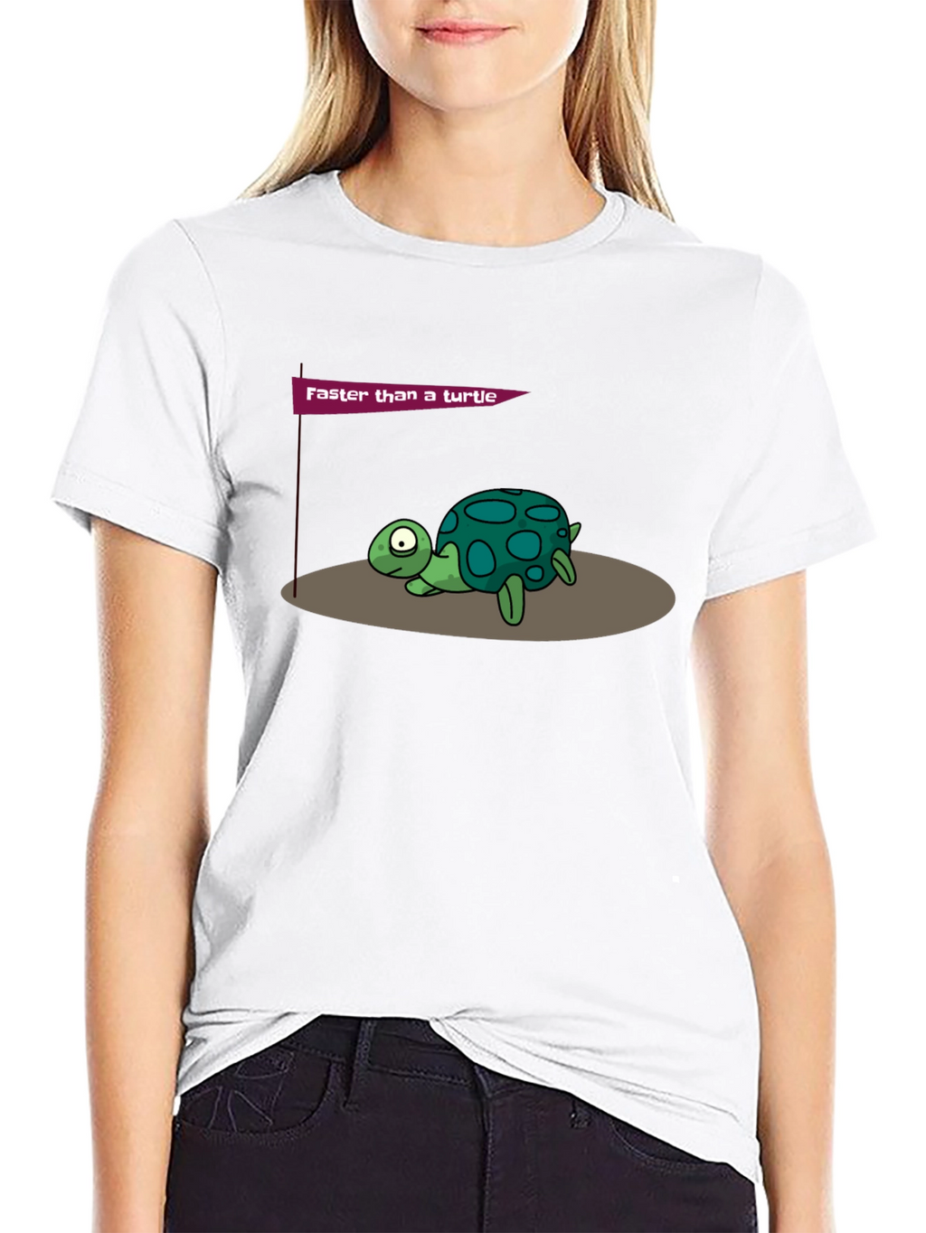 Funny Turtle Graphic T-Shirt