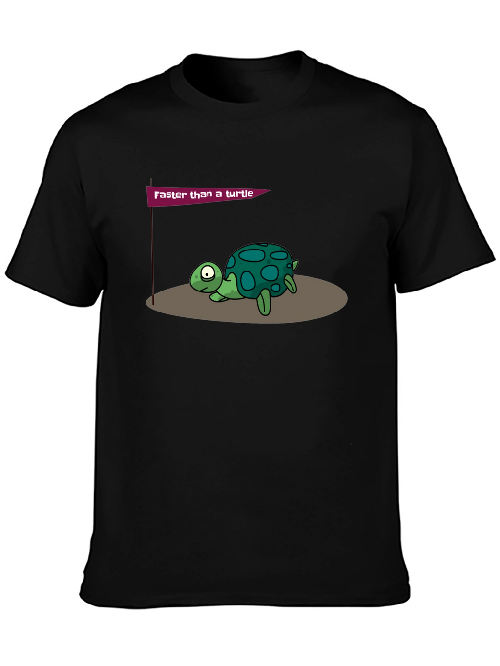 Funny Turtle Graphic T-Shirt