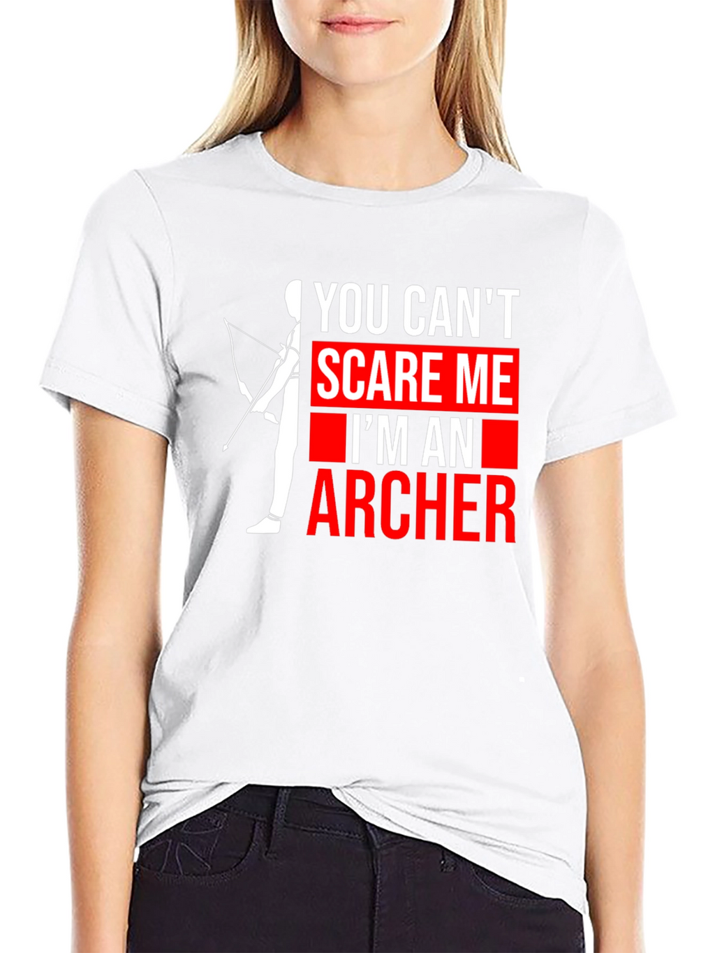 Archer T-Shirt - You Cant Scare Me Graphic Tee