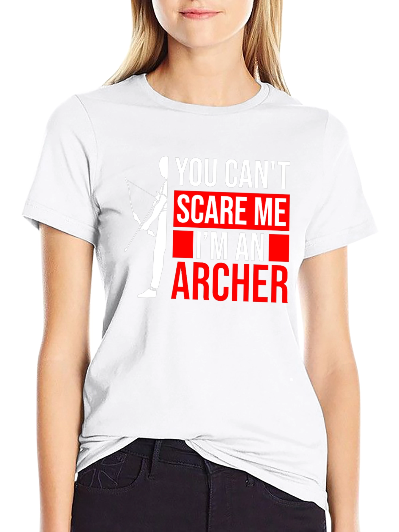 Archer T-Shirt - You Cant Scare Me Graphic Tee