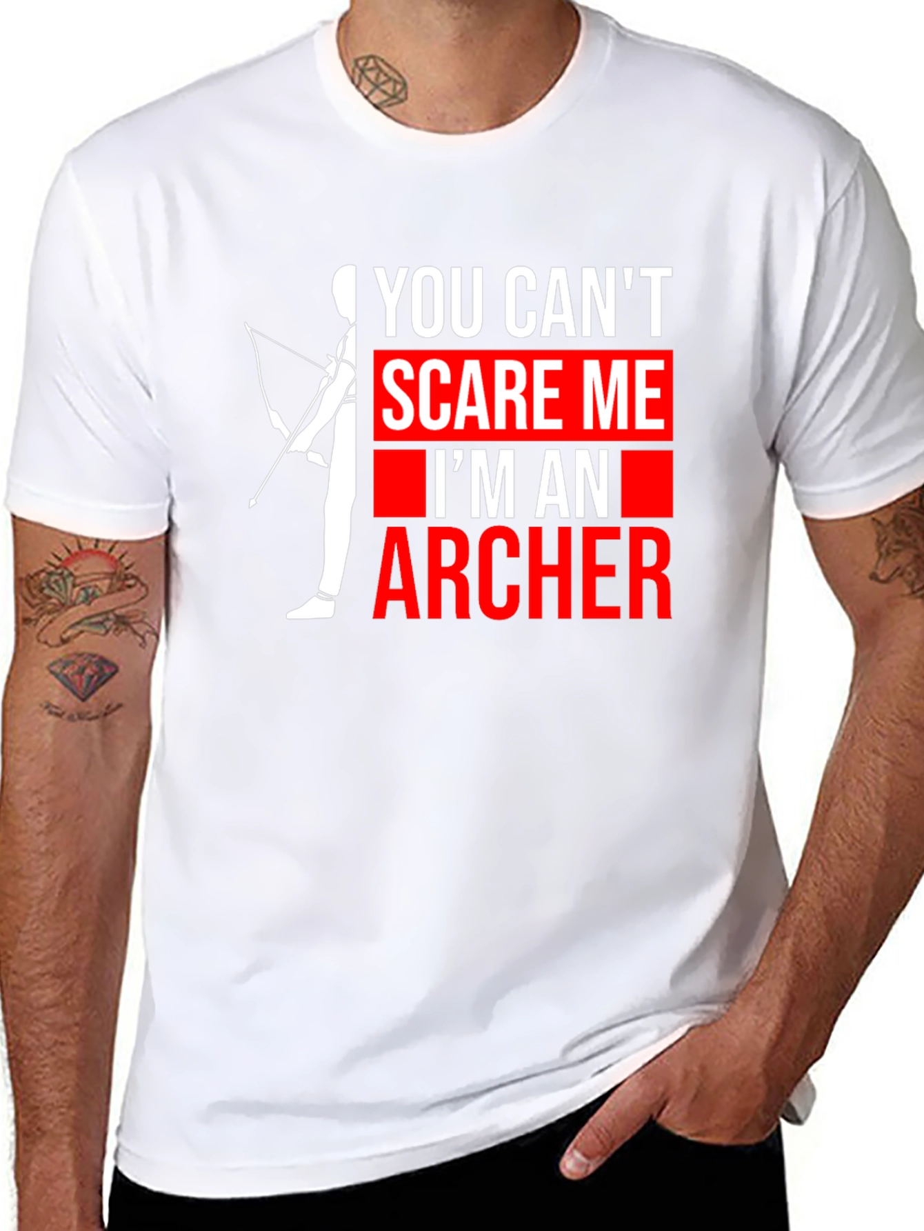 Archer T-Shirt - You Cant Scare Me Graphic Tee