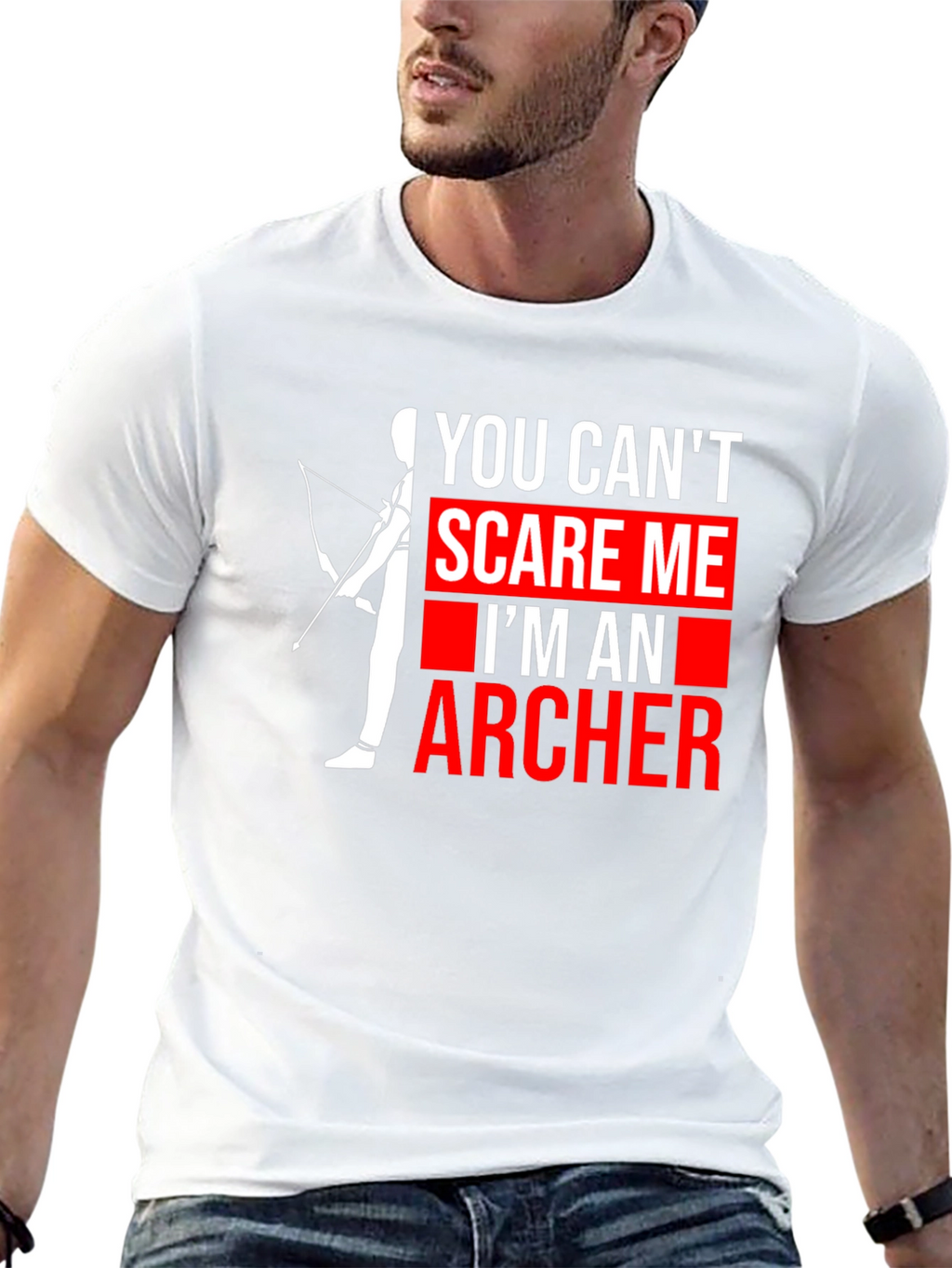 Archer T-Shirt - You Cant Scare Me Graphic Tee