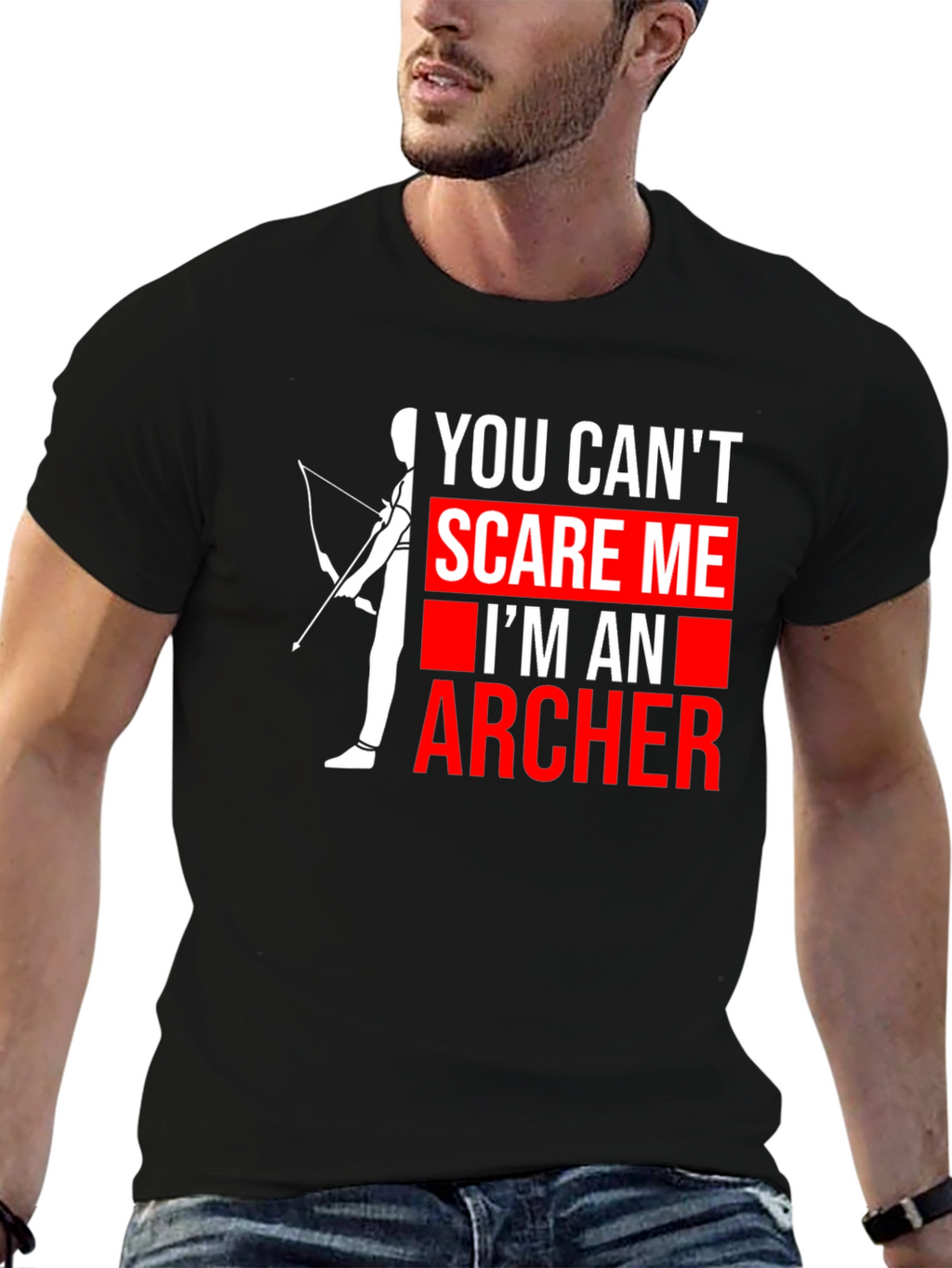 Archer T-Shirt - You Cant Scare Me Graphic Tee