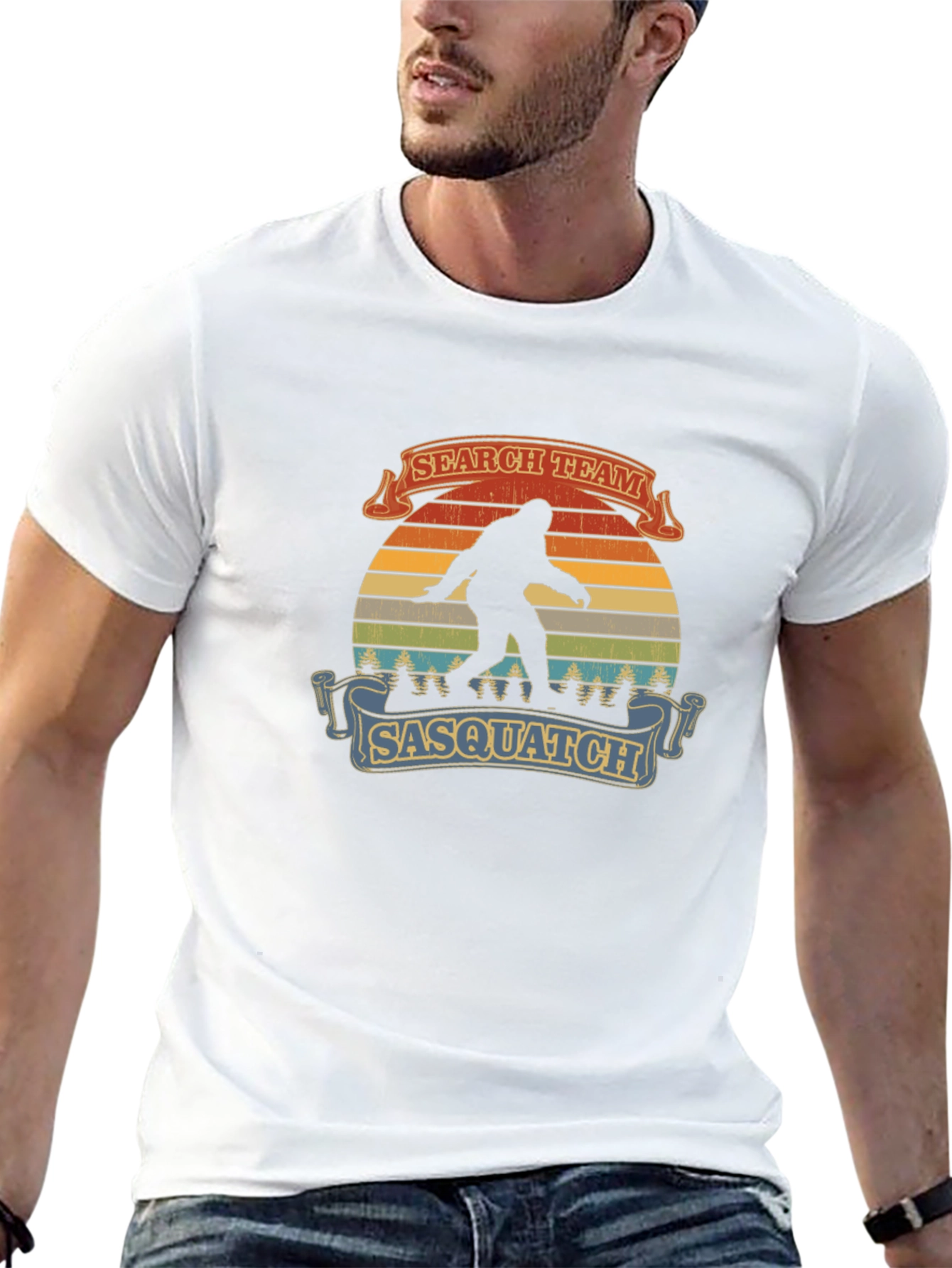 Sasquatch Search Team Graphic Tee