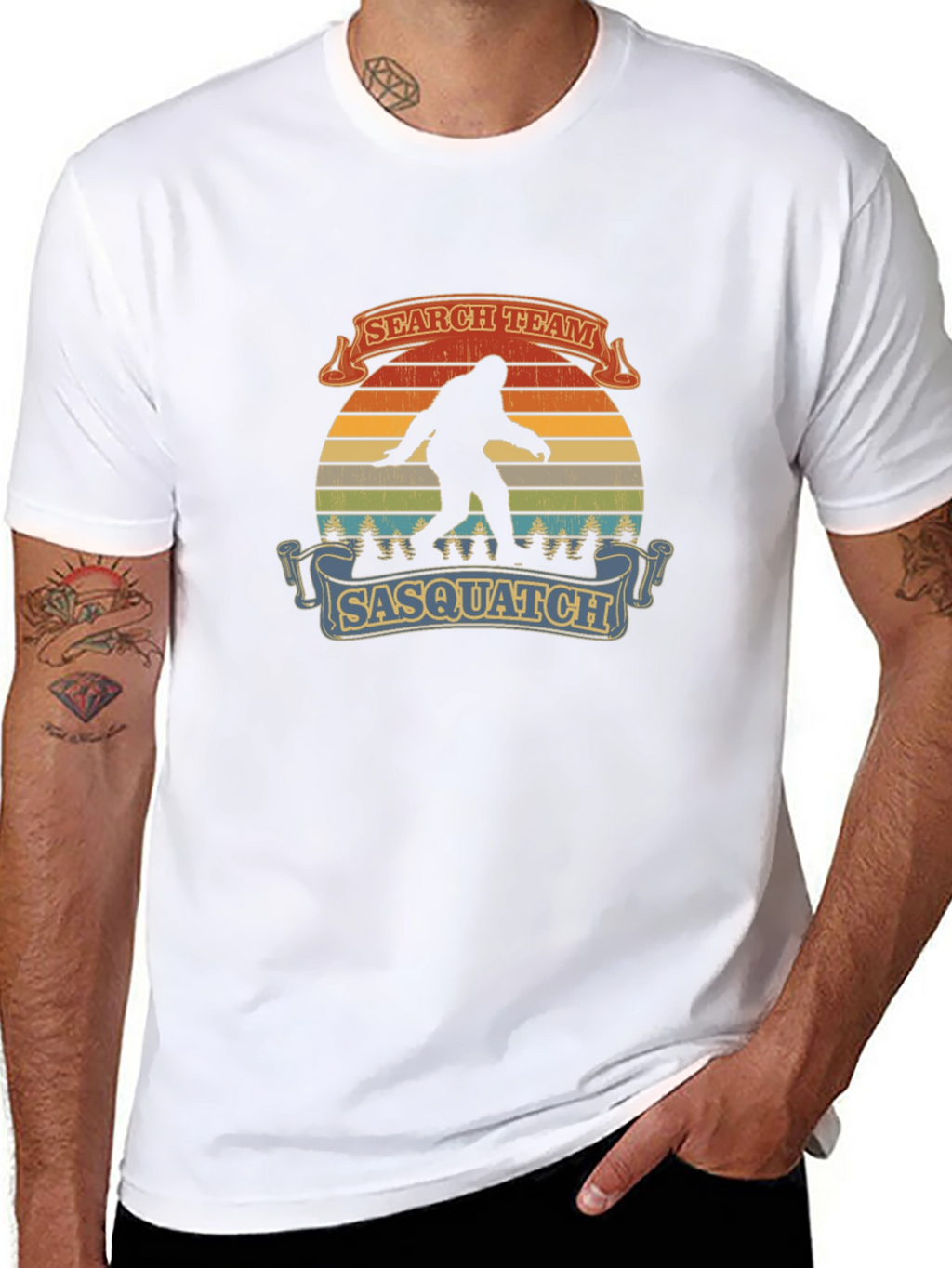 Sasquatch Search Team Graphic Tee