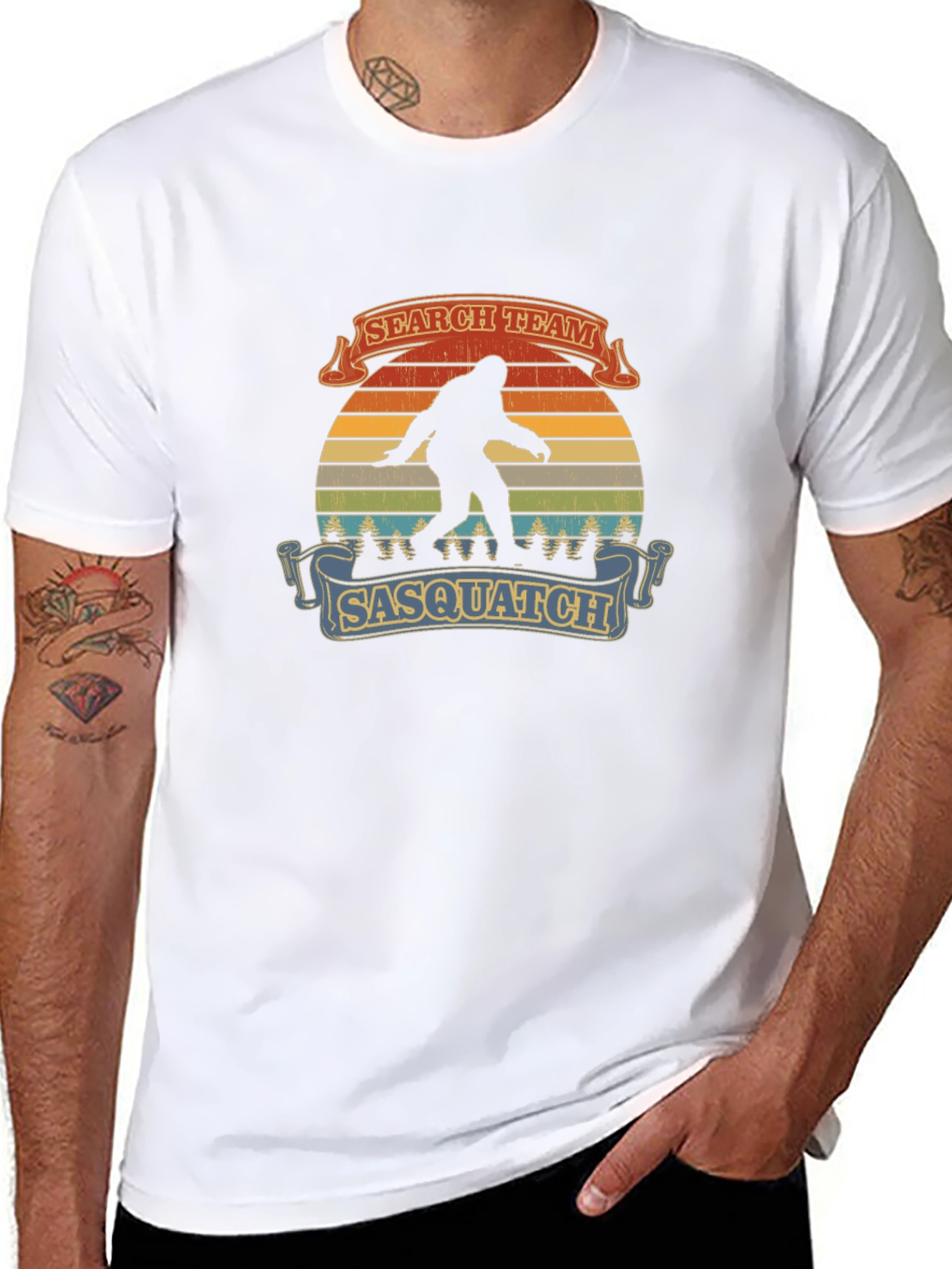 Sasquatch Search Team Graphic Tee