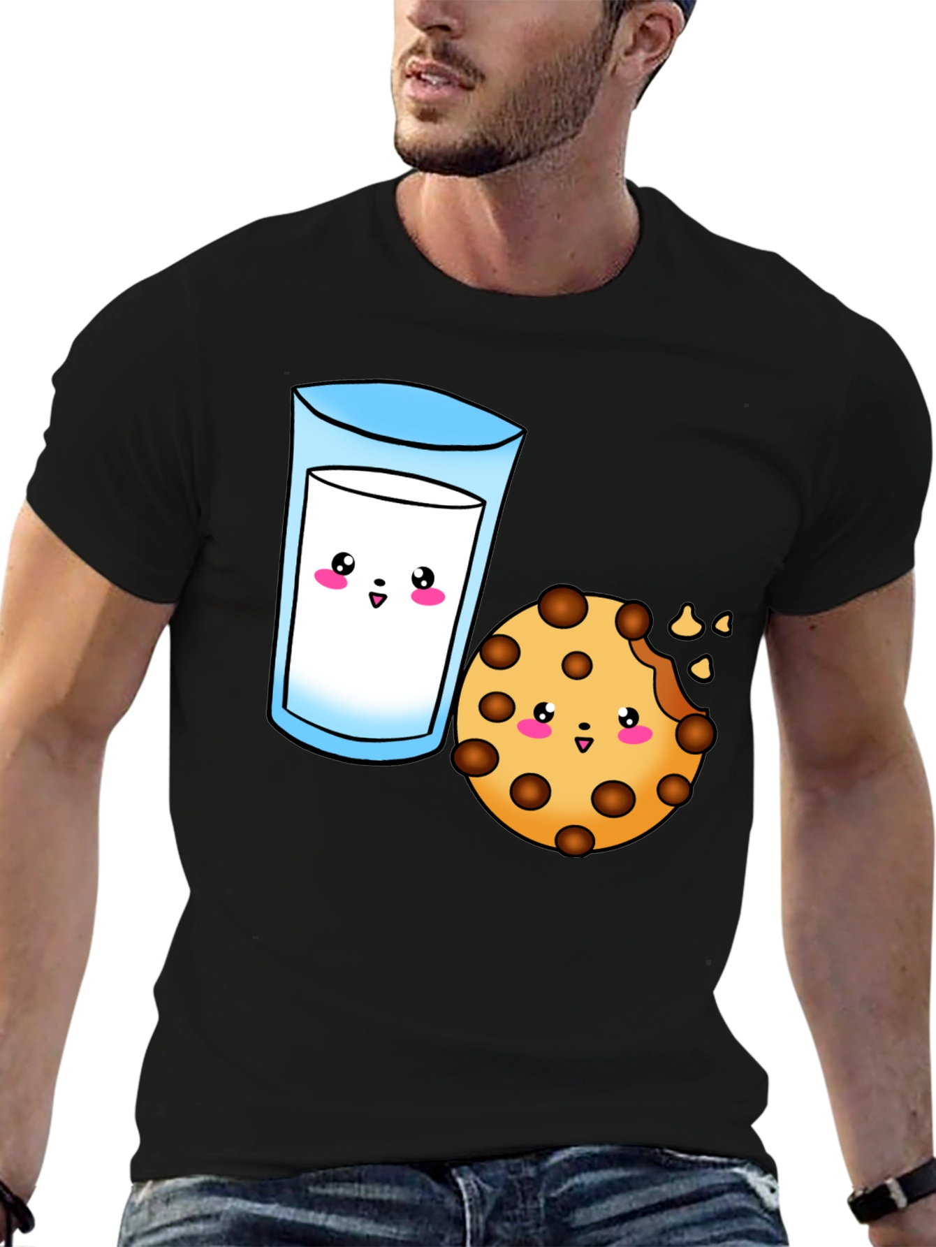 Kawaii Milk and Cookie T-Shirt