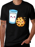 Kawaii Milk and Cookie T-Shirt