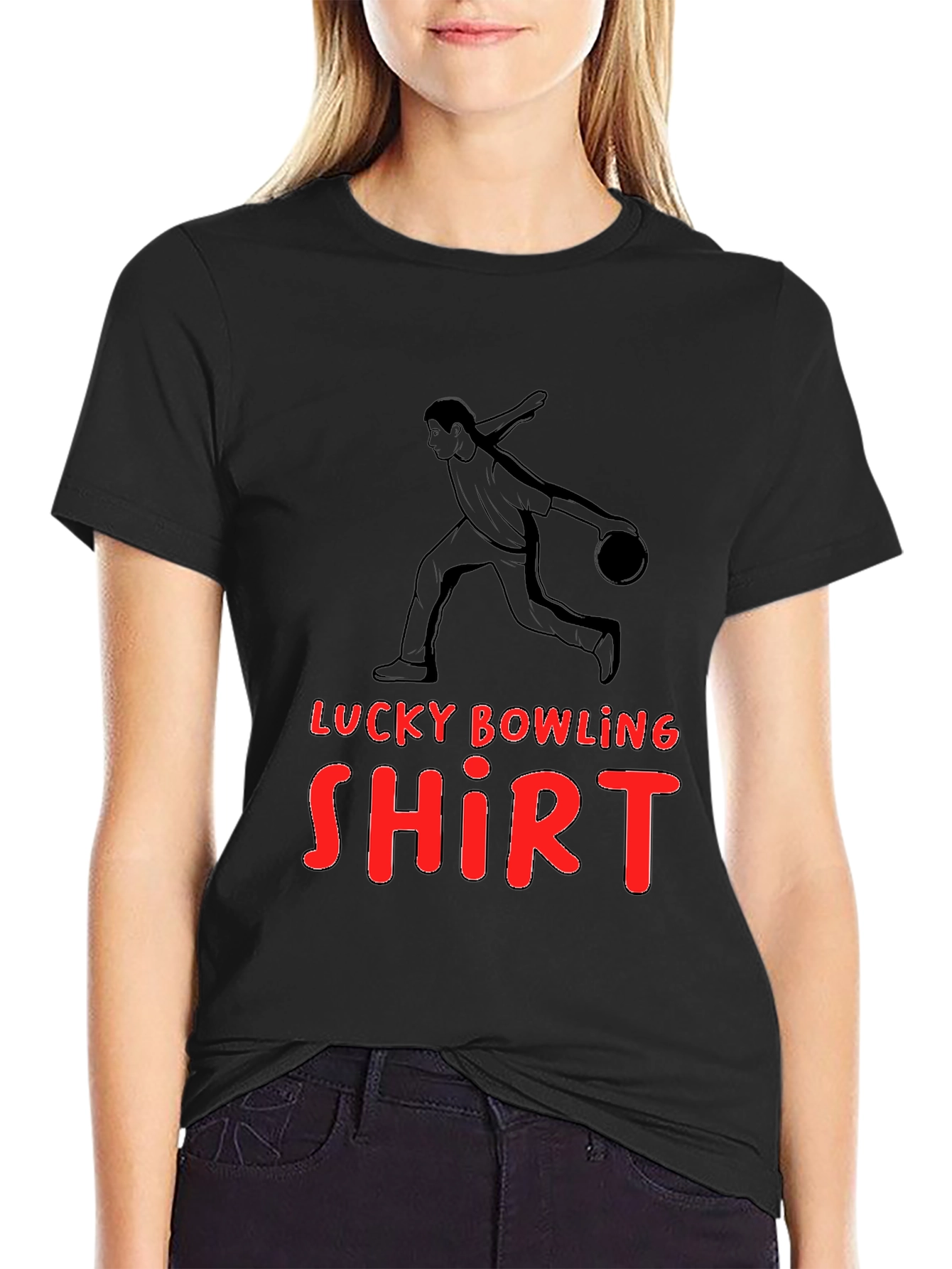 Lucky Bowling Shirt - Perfect for Tournaments!